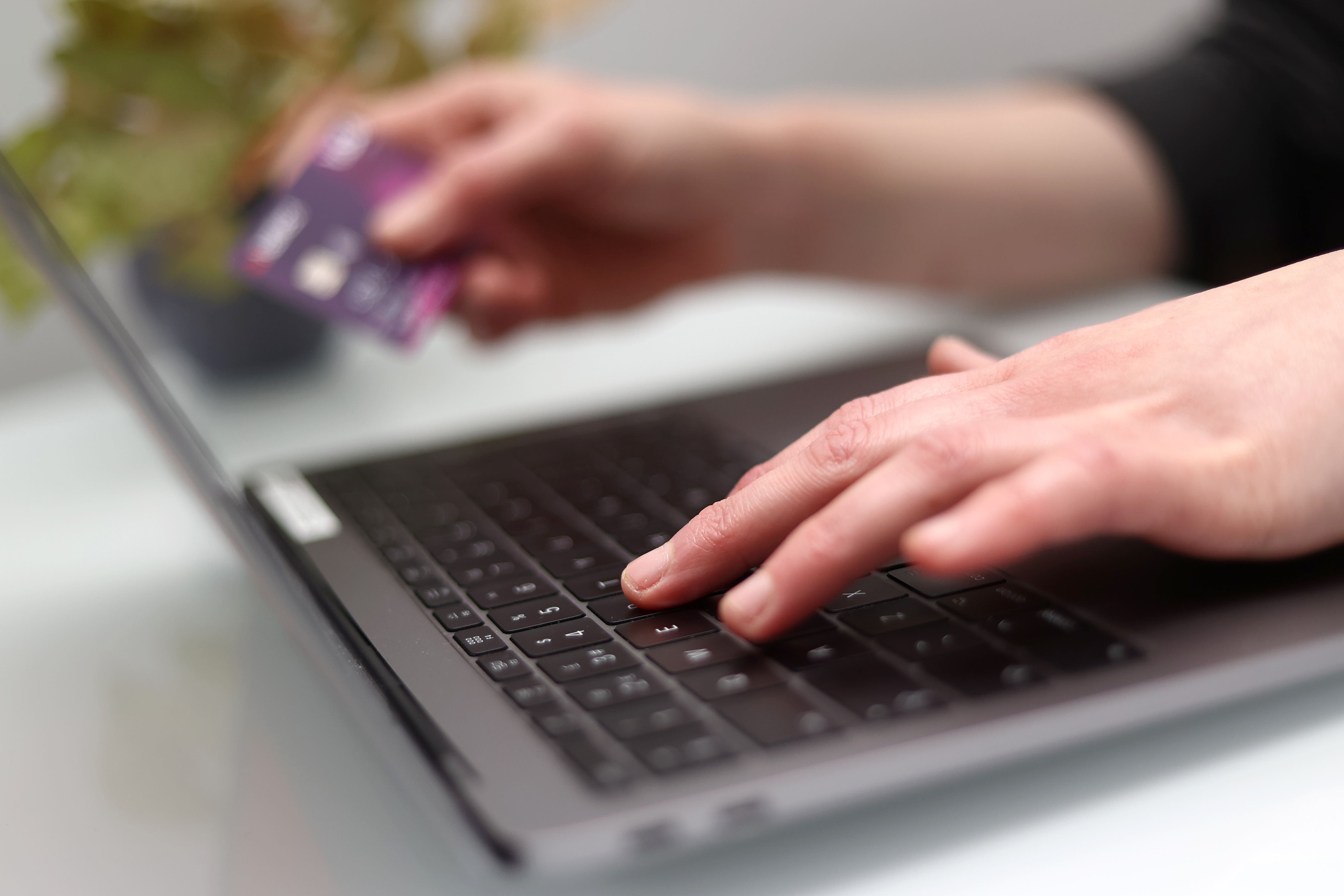 A big proportion of consumers have turned to financial tools like credit cards and overdrafts to help supplement their income amid cost-of-living pressures, according to a new survey (Tim Goode/ PA)