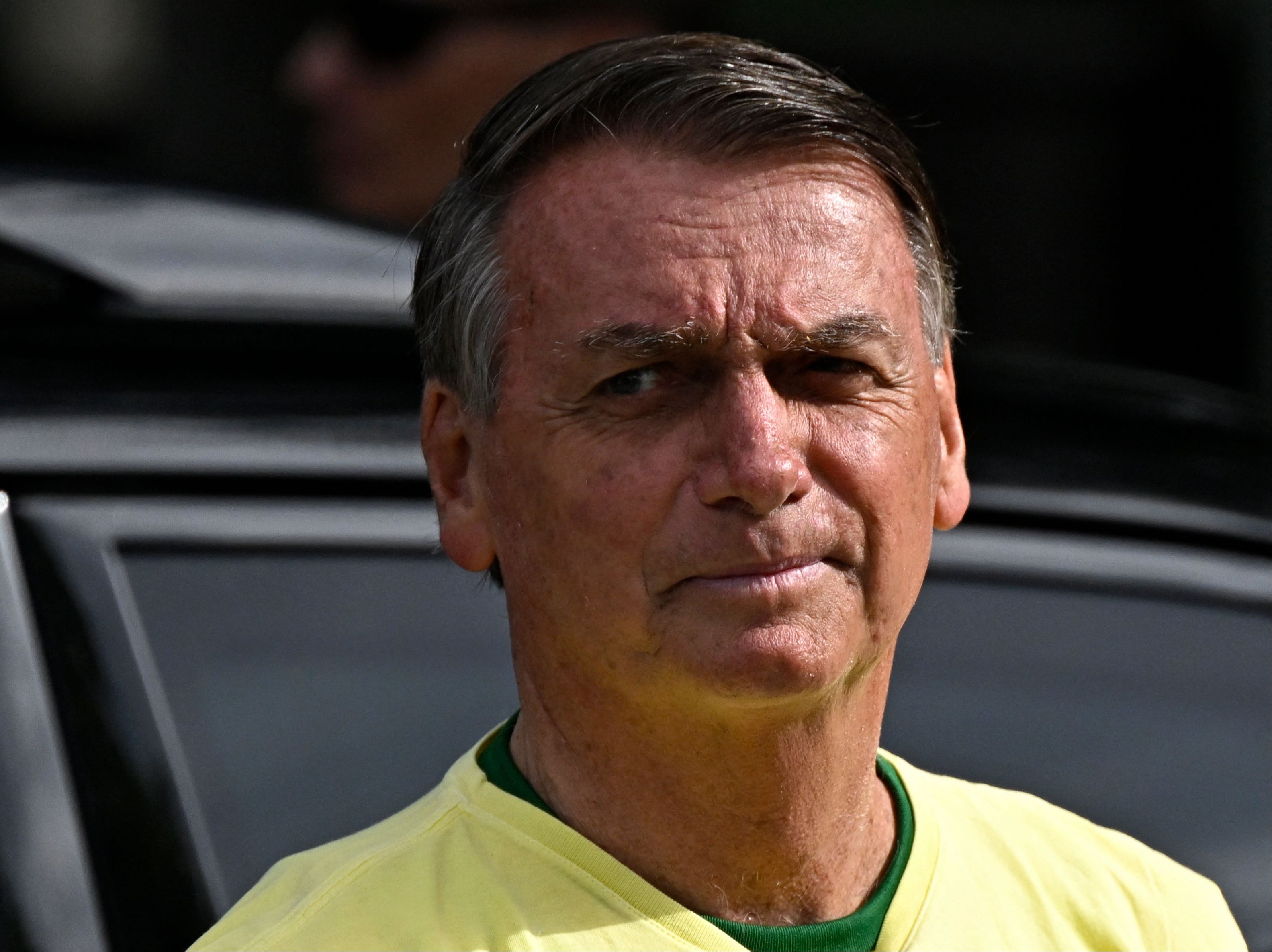 The former president Jair Bolsonaro