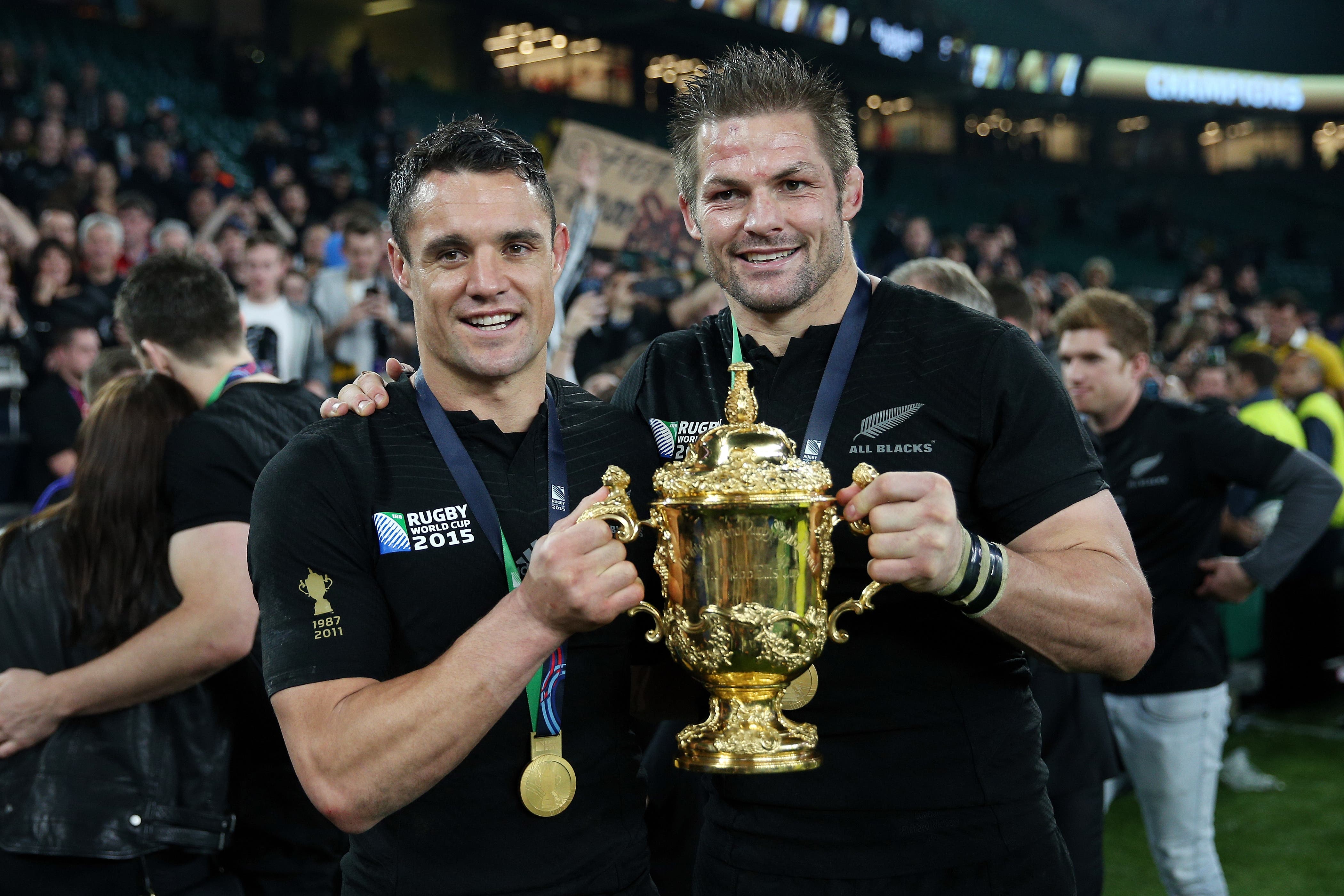 Dan Carter (left) and Richie McCaw