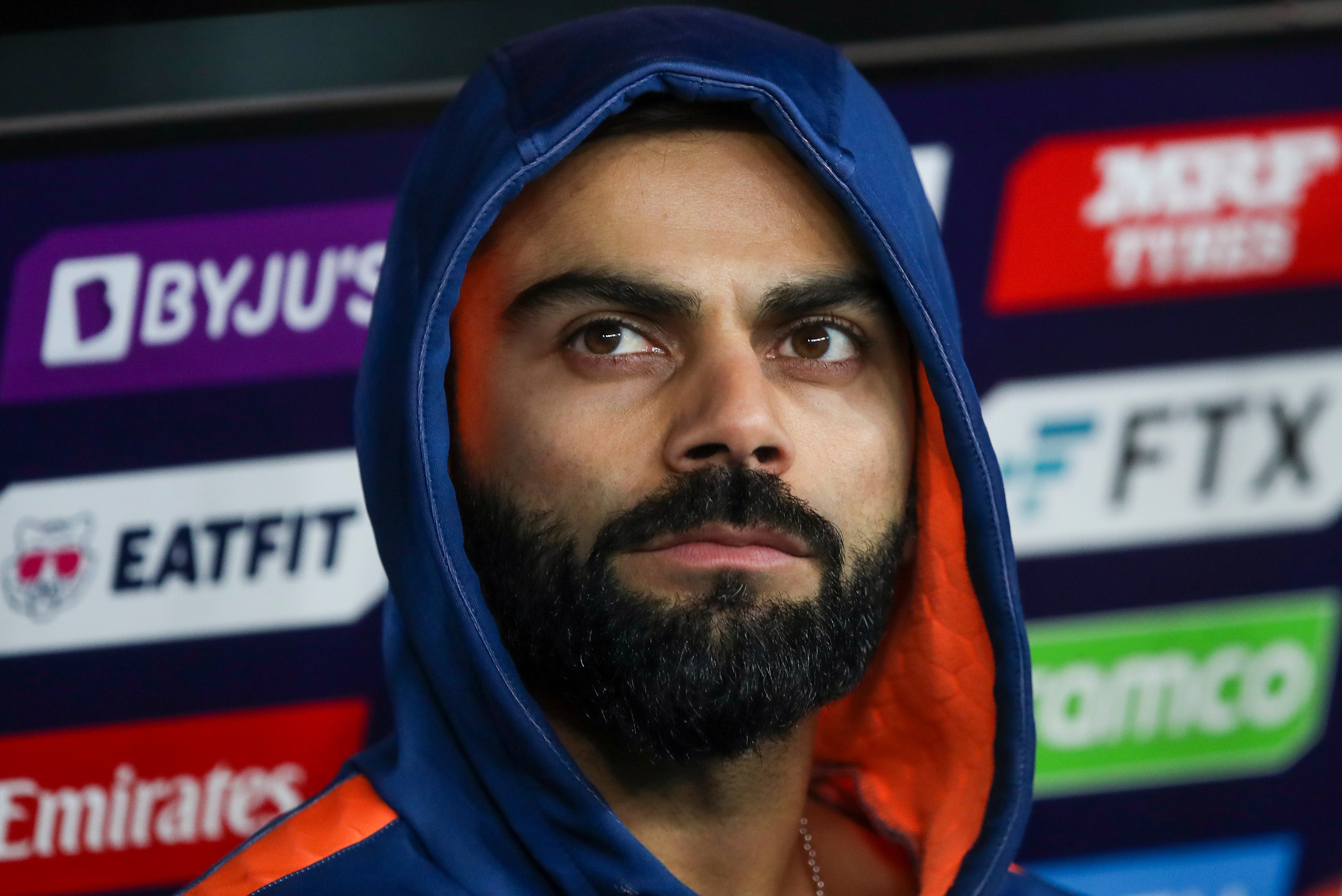 Kohli is currently on duty with India at the T20 World Cup in Australia