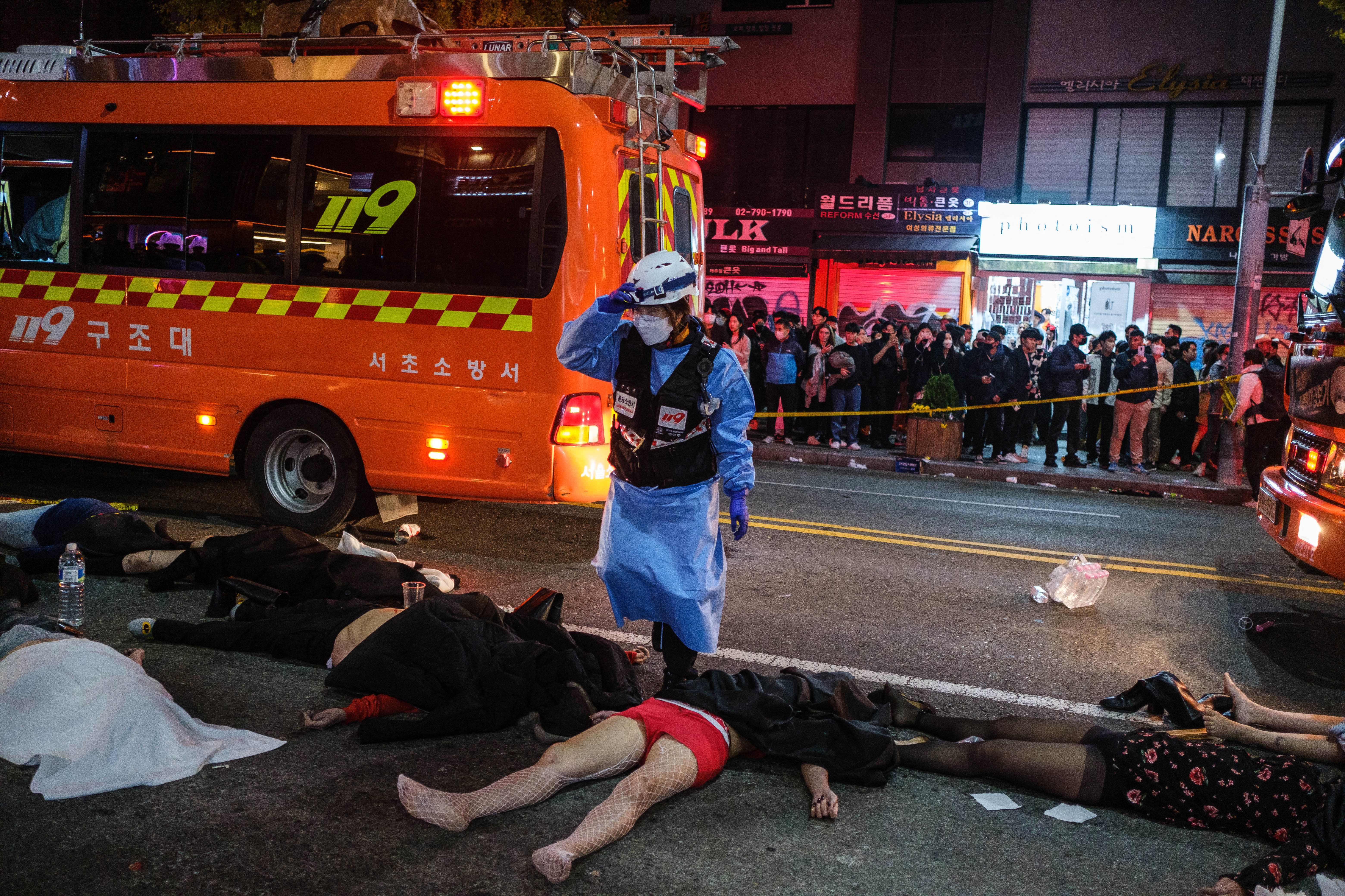 More than 150 people have been killed in the stampede