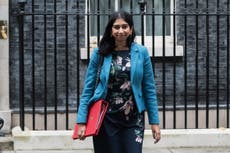 Priti Patel blames Suella Braverman for failure to prevent Kent asylum centre crisis