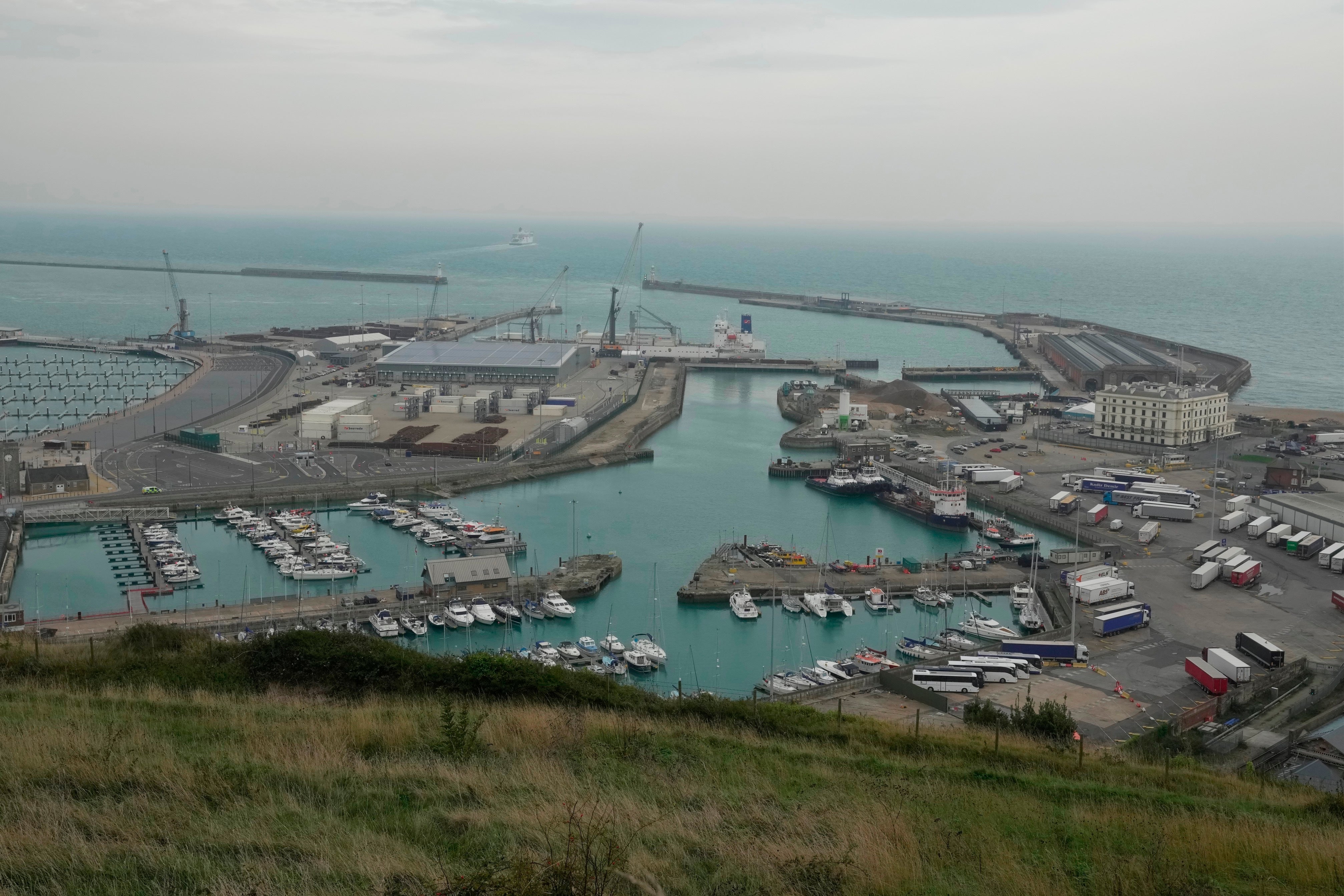 Britain Migration Fire