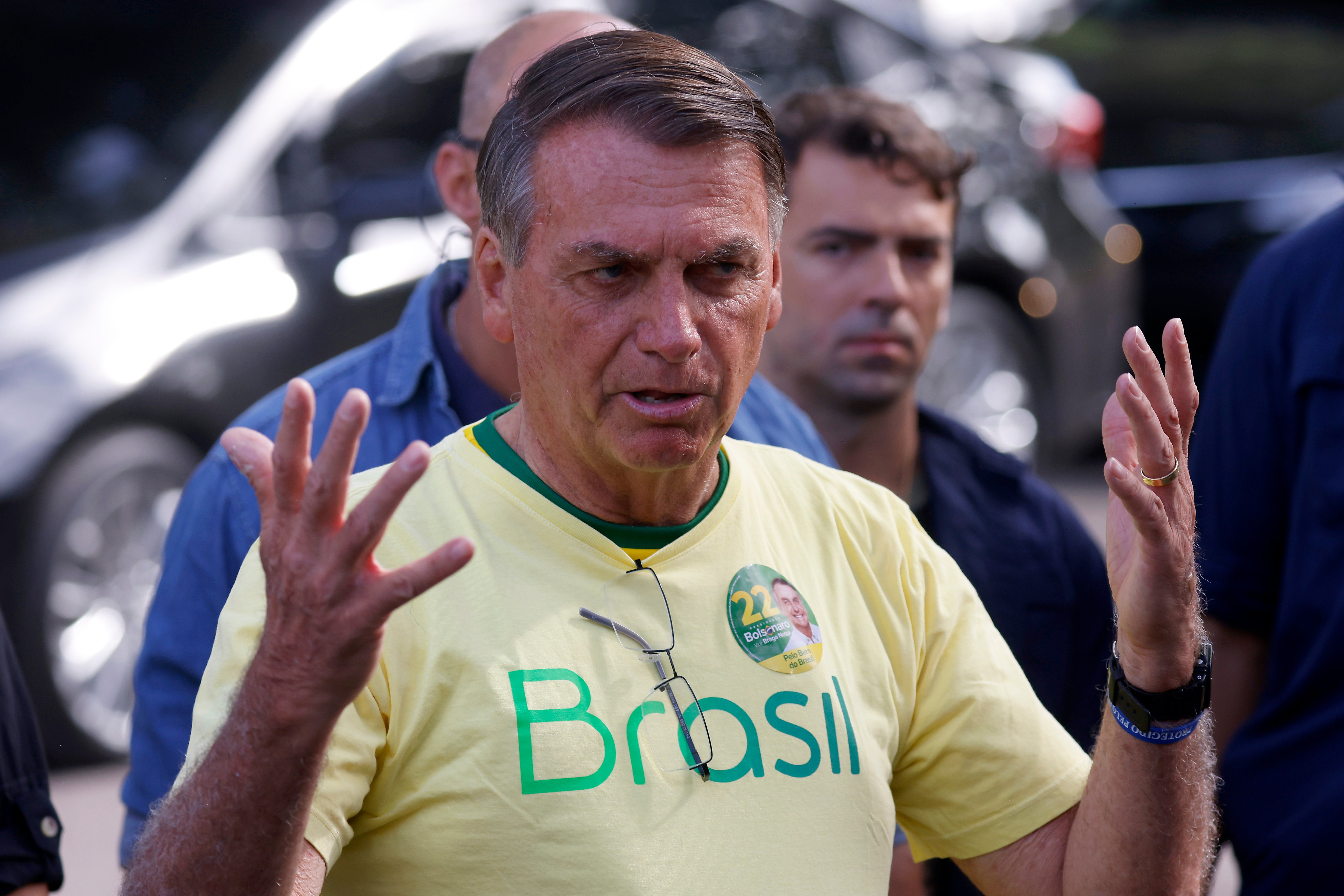 Jair Bolsonaro likes his description of ‘Trump of the Tropics’