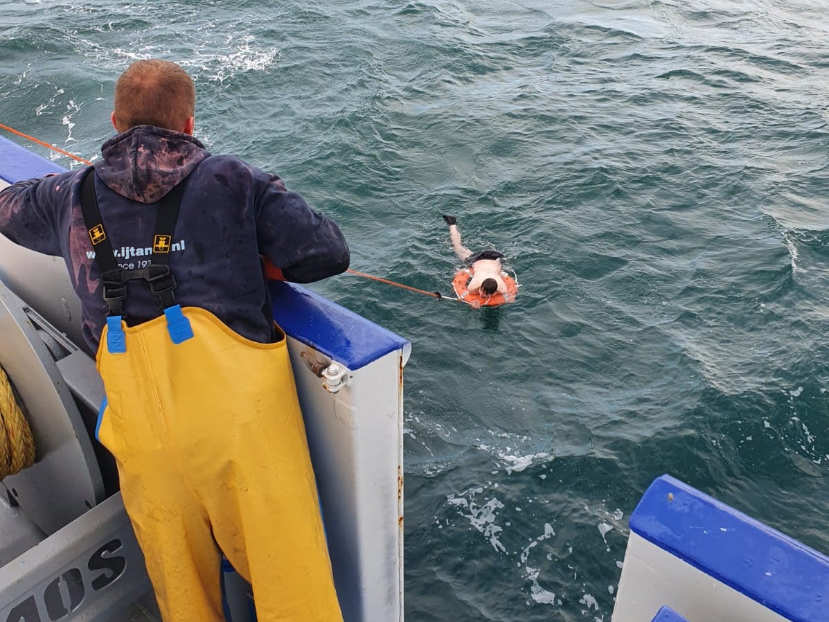 The Briton was trying to kayak to Spain