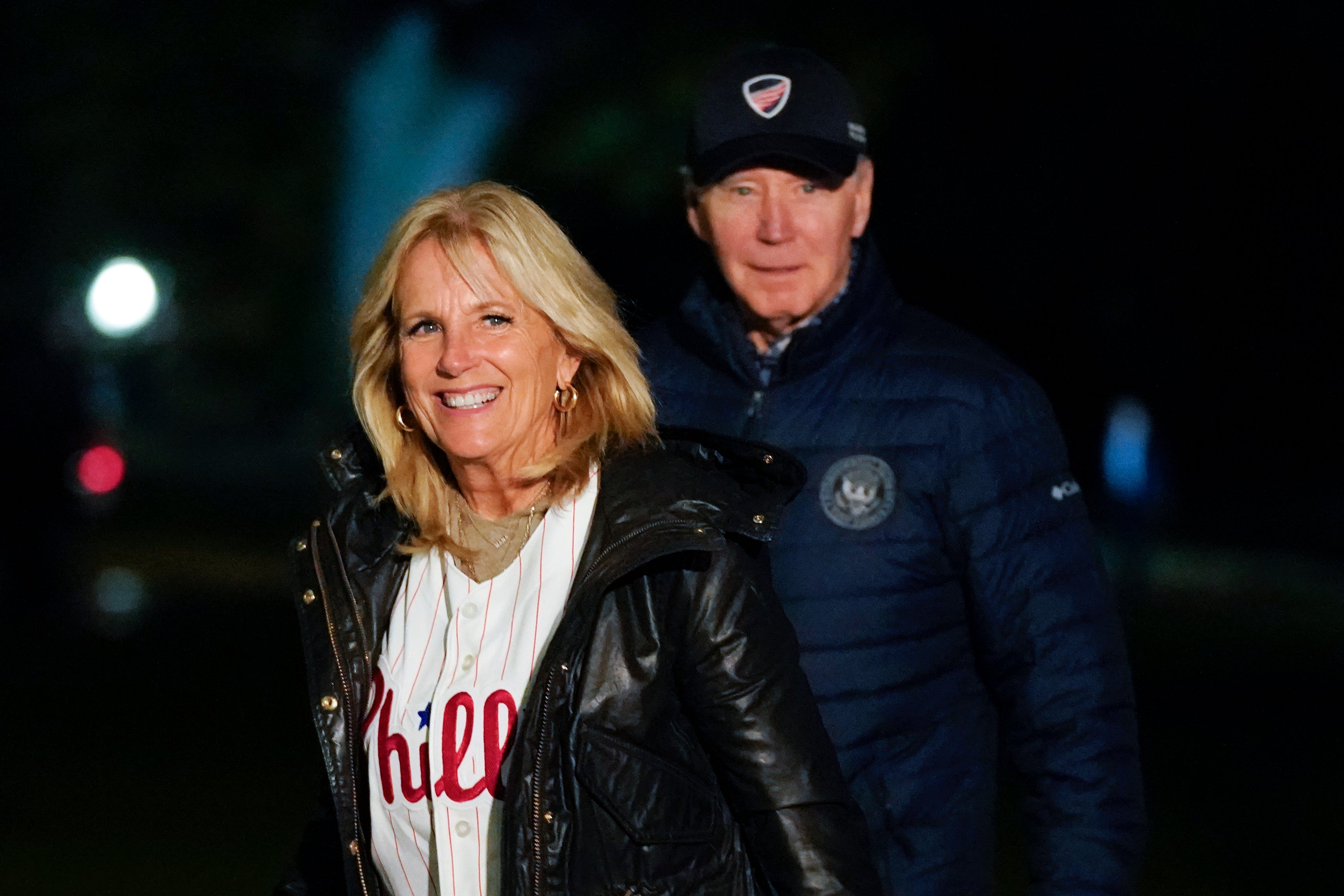 Jill Biden World Series
