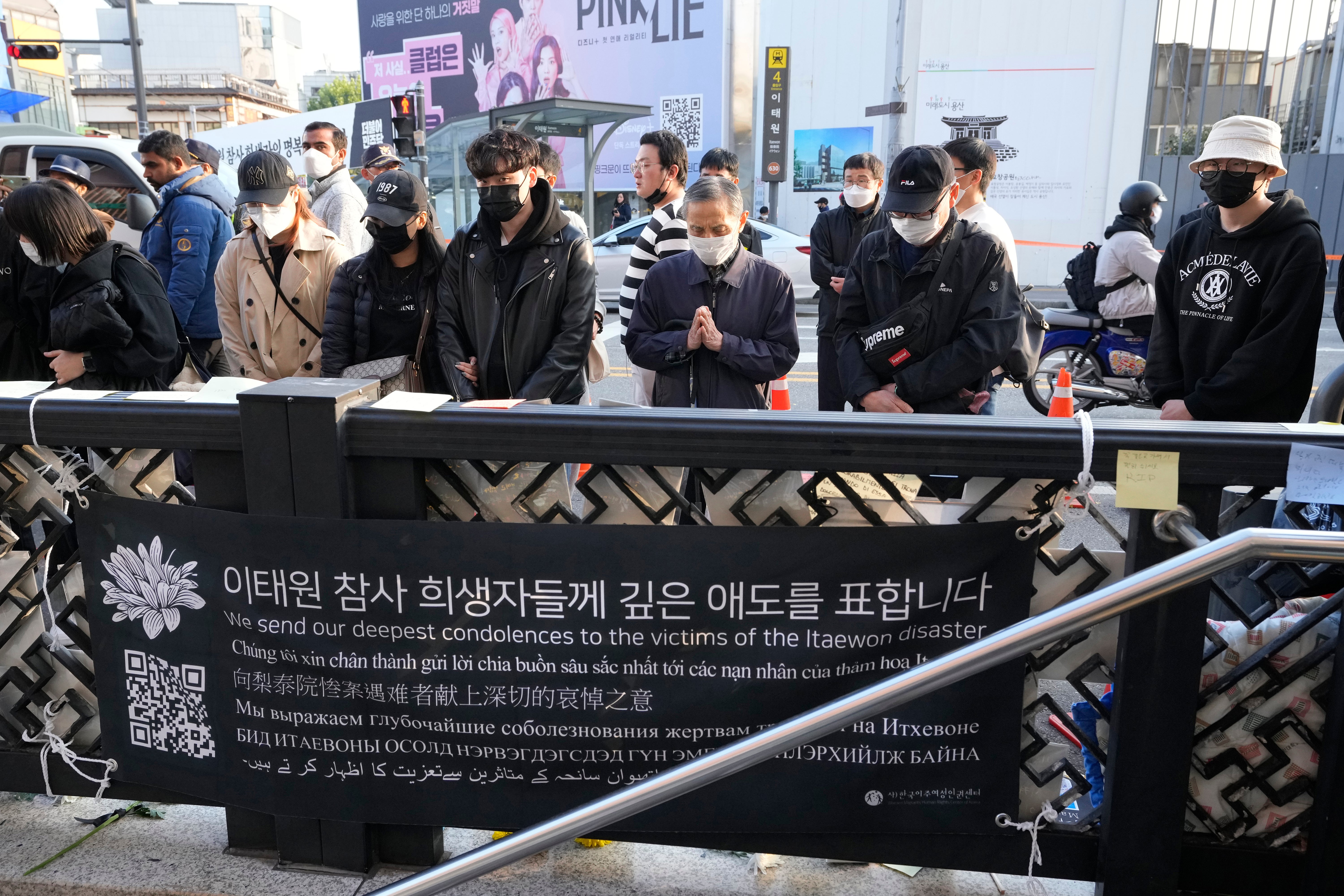 South Korea Halloween Crowd Surge