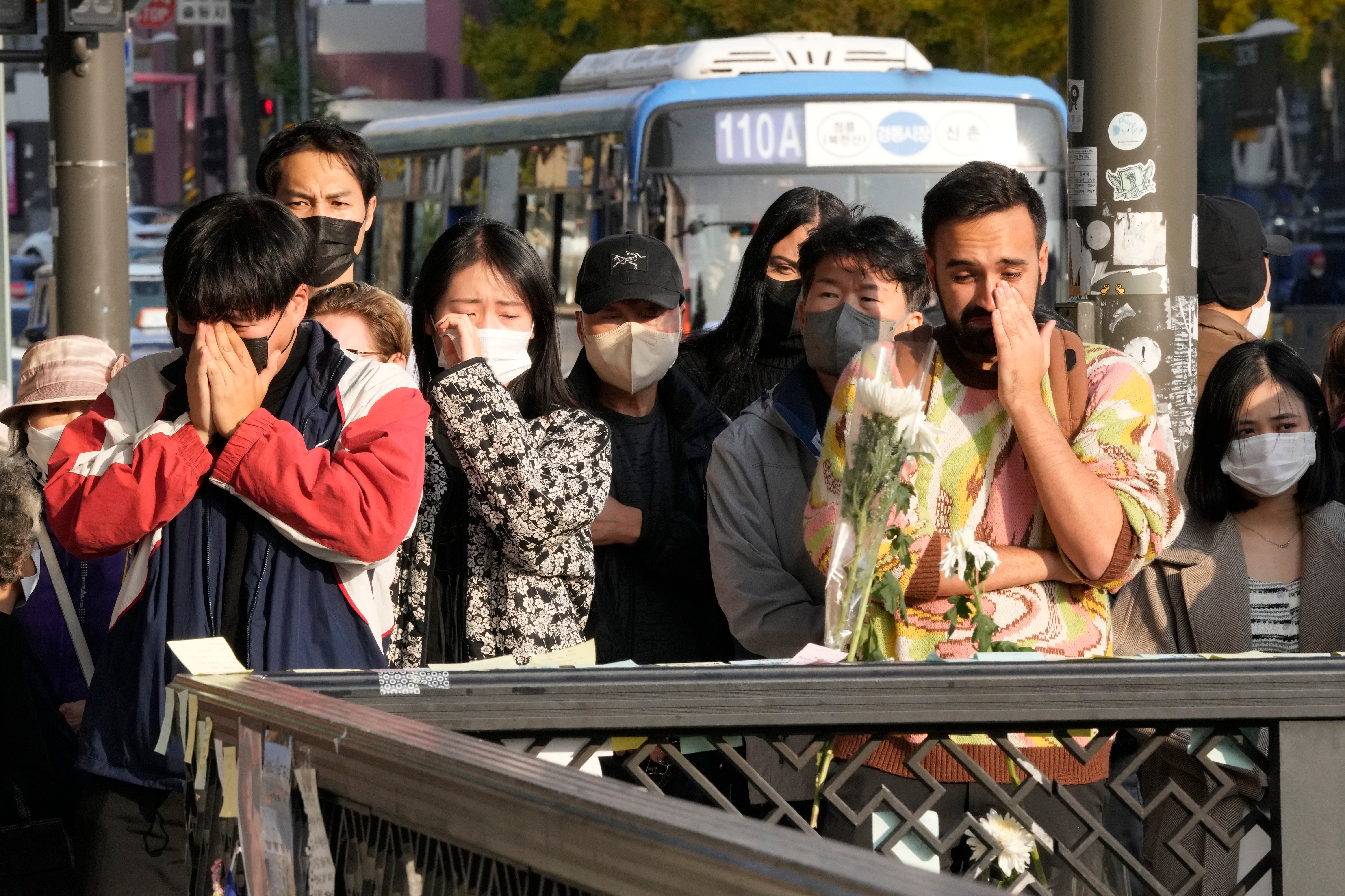 South Korea Halloween Crowd Surge