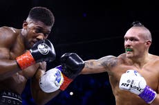 Anthony Joshua: Second Oleksandr Usyk loss ‘tore me apart’