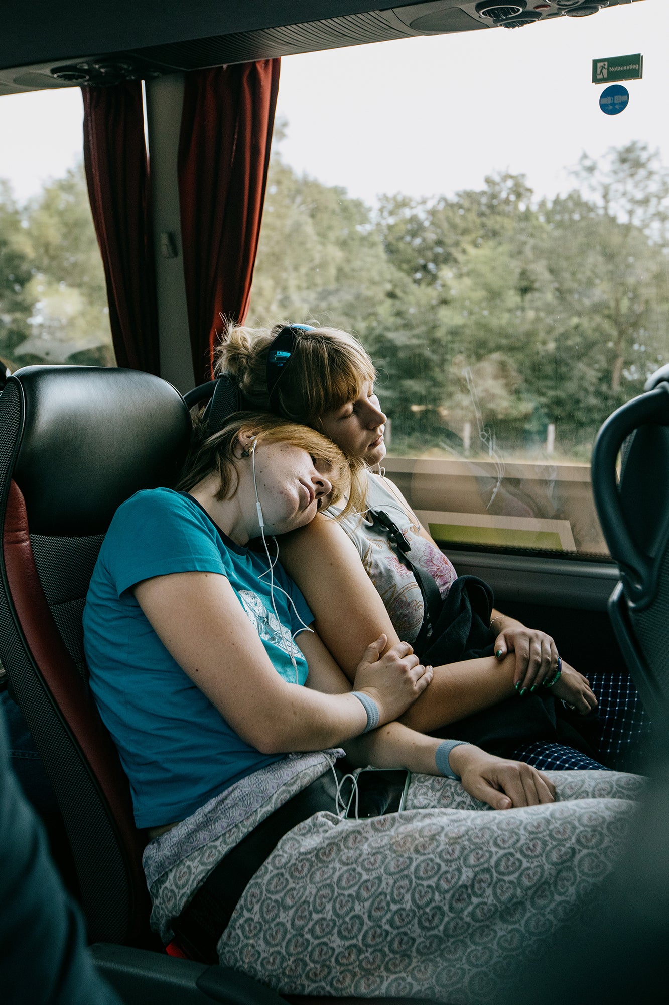 A rail strike meant passengers needed to change from a train to a bus to get to Amsterdam