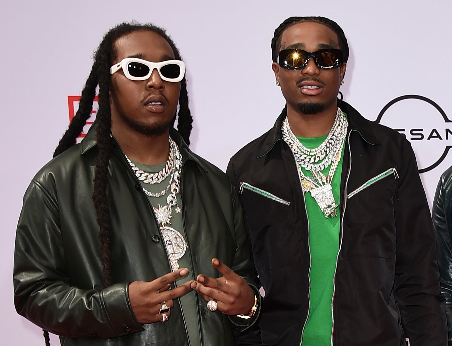 (L-R) Takeoff and Quavo