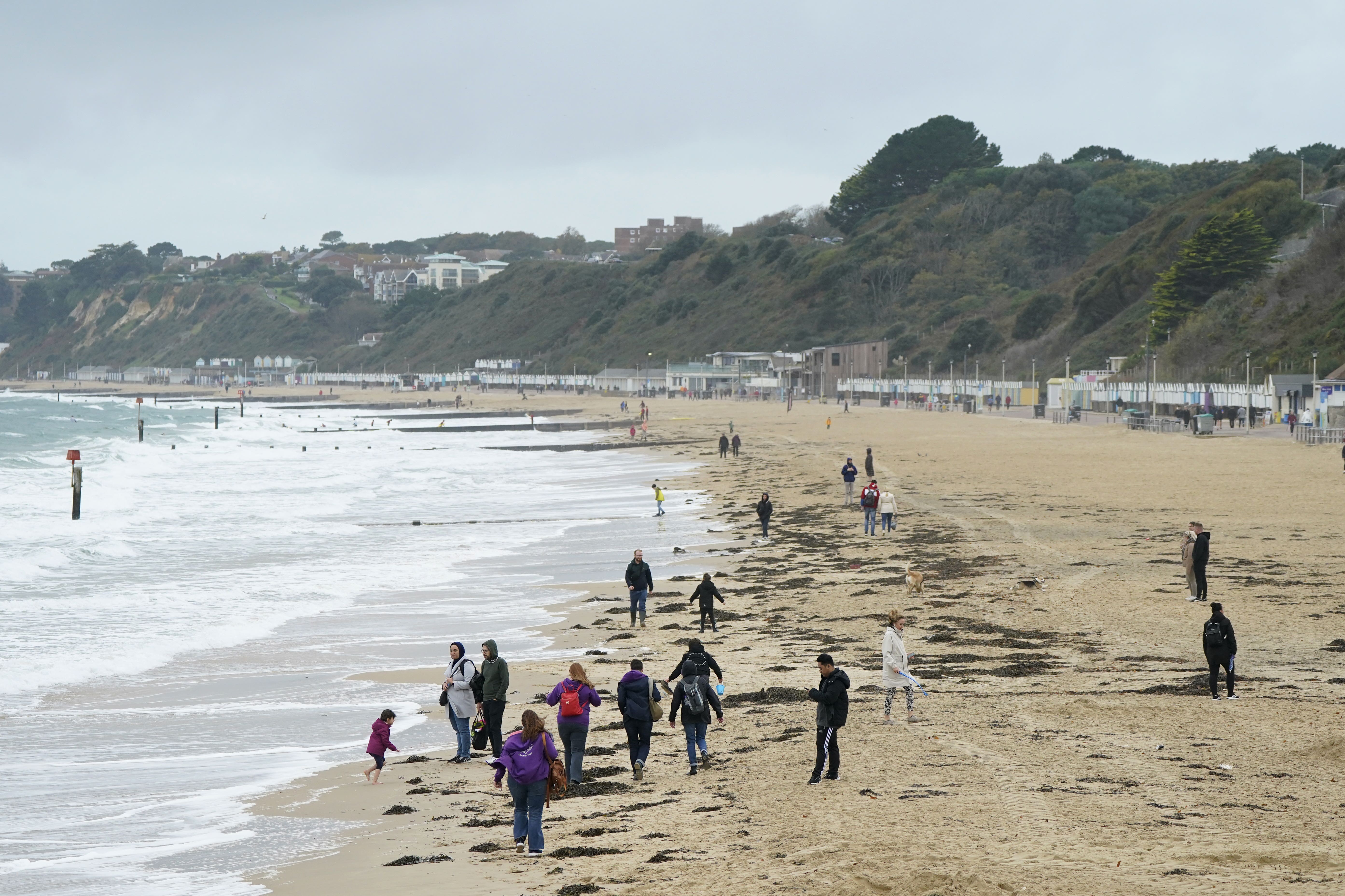 October was the seventh warmest on record, the Met Office said (Andrew Matthews/PA)