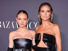 Heidi Klum’s daughter Leni addresses criticism over their lingerie photoshoot