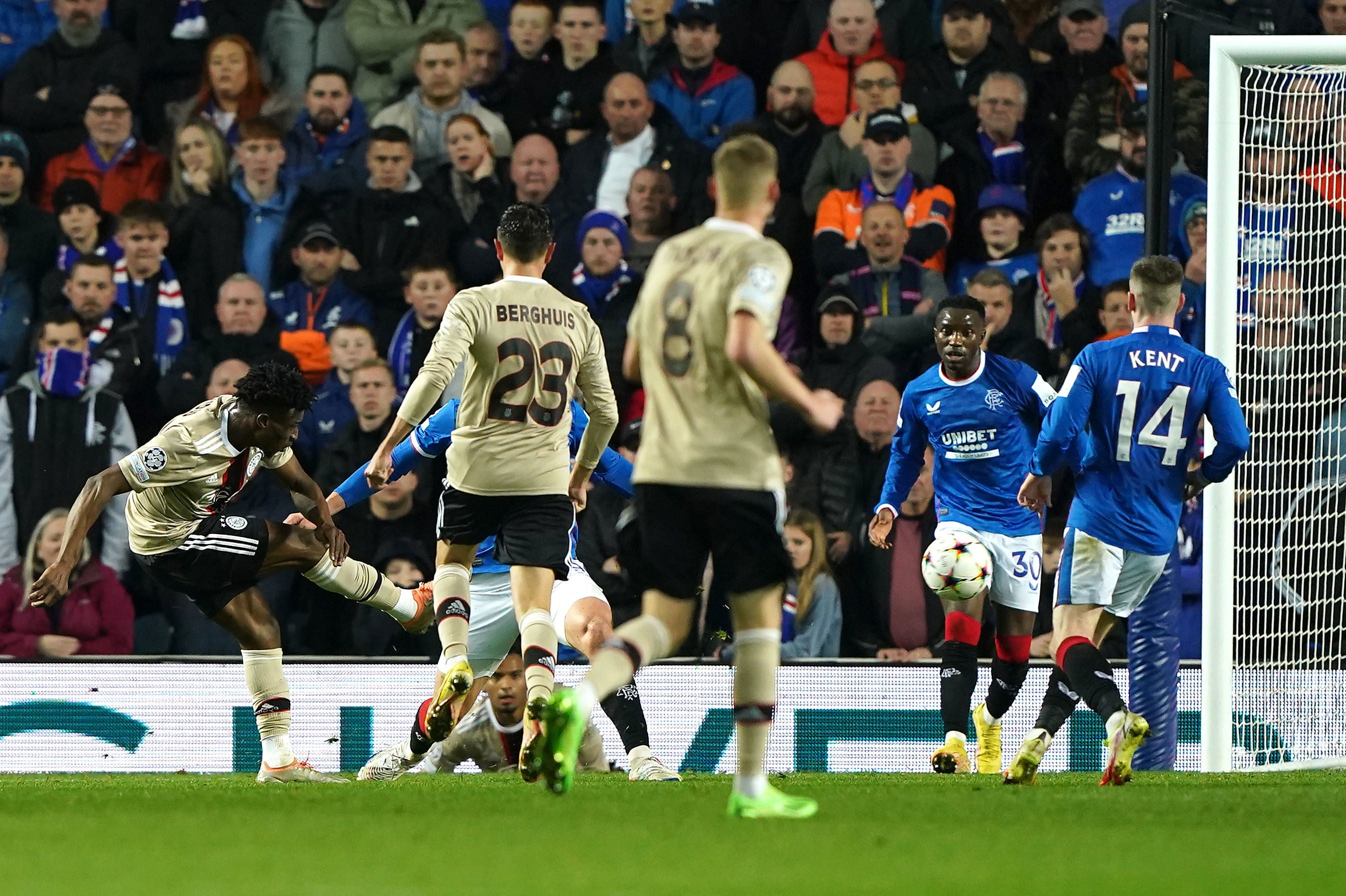 Mohammed Kudus netted Ajax’s second of the evening