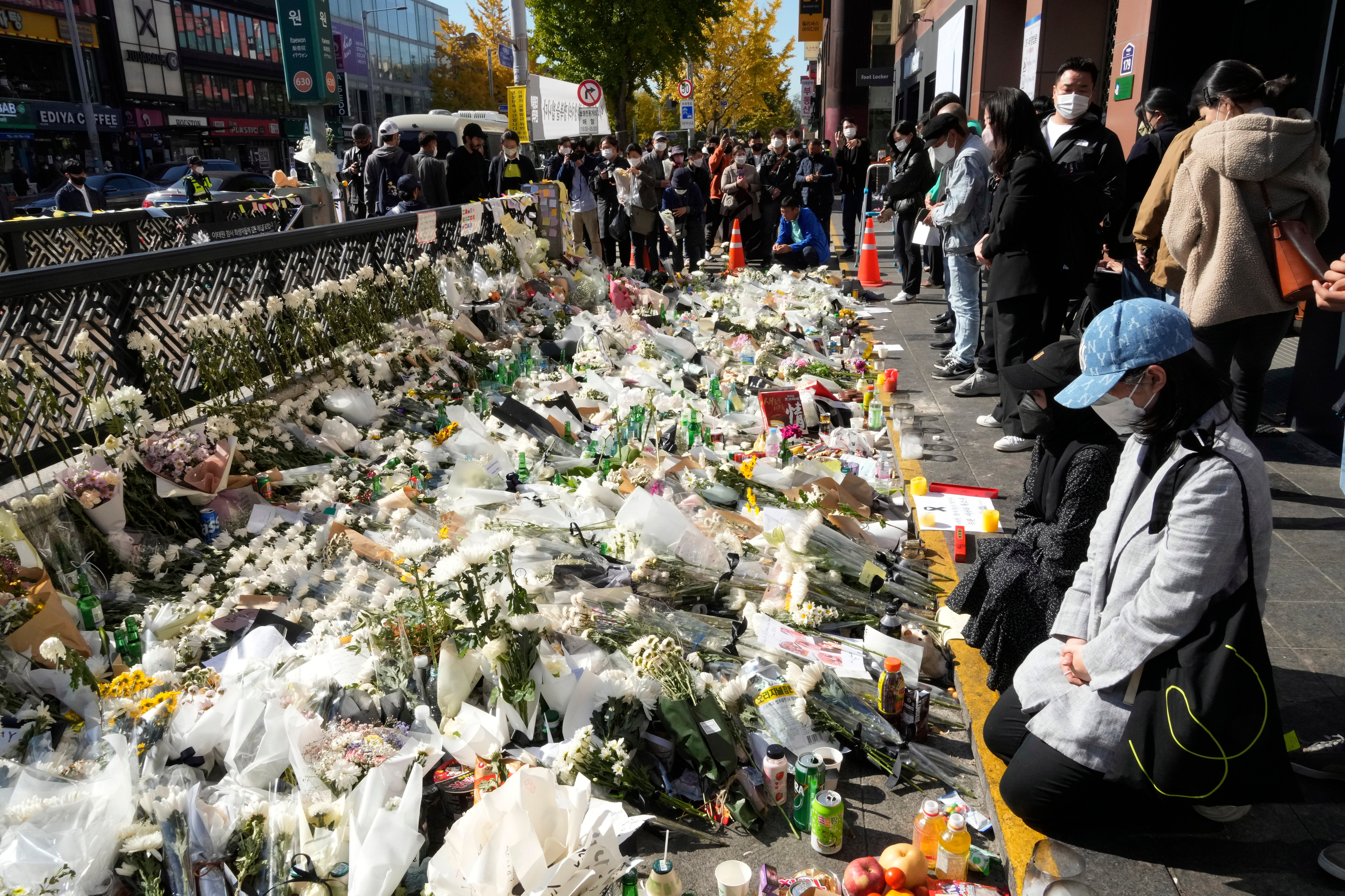 South Korea Halloween Crowd Surge