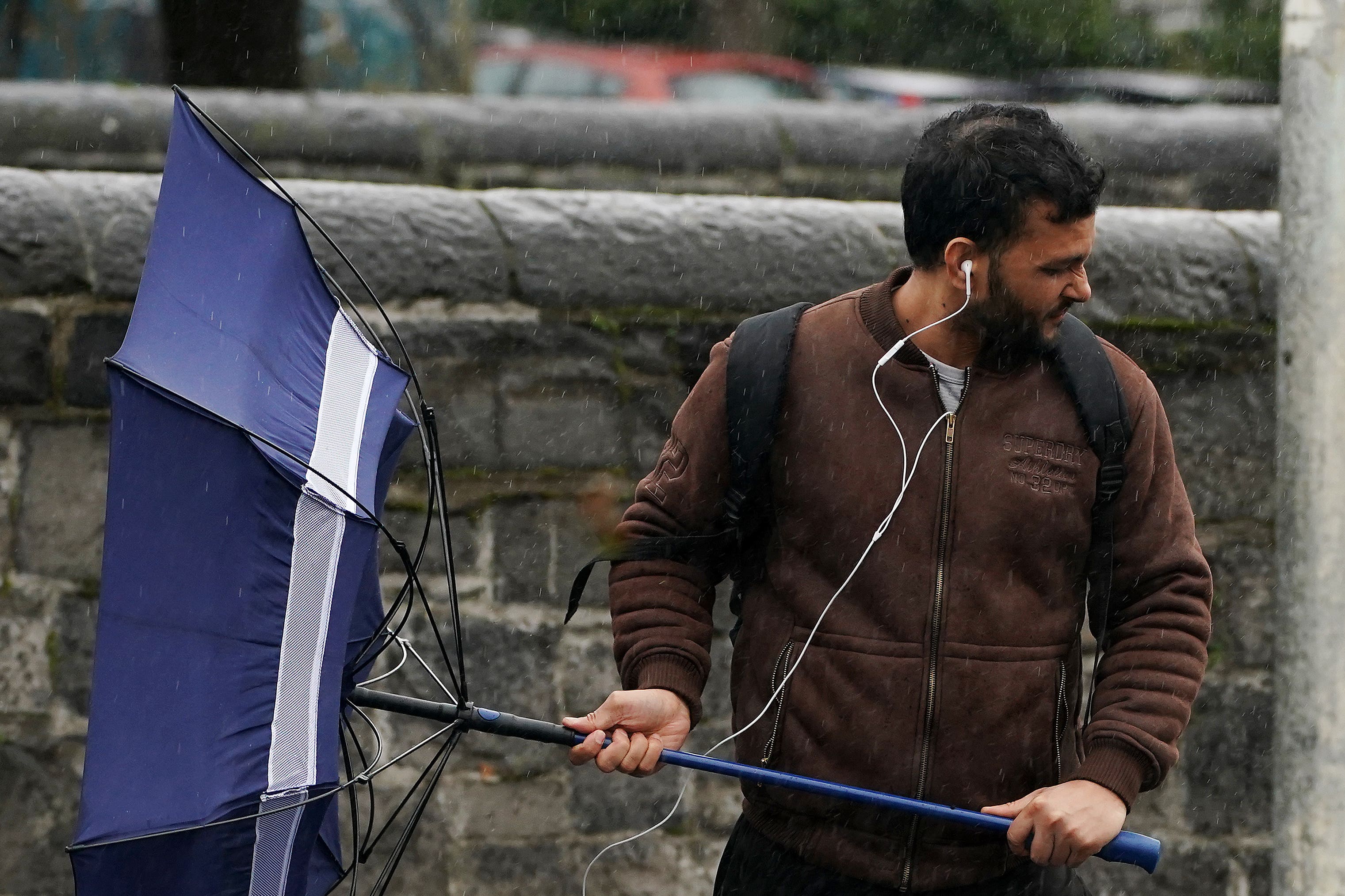 Storm Claudio brought strong winds to the UK (Brian Lawless/PA)