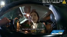 Bodycam footage captures moment former US soccer star Hope Solo arrested for DWI