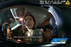 Bodycam footage captures moment former US soccer star Hope Solo arrested for DWI