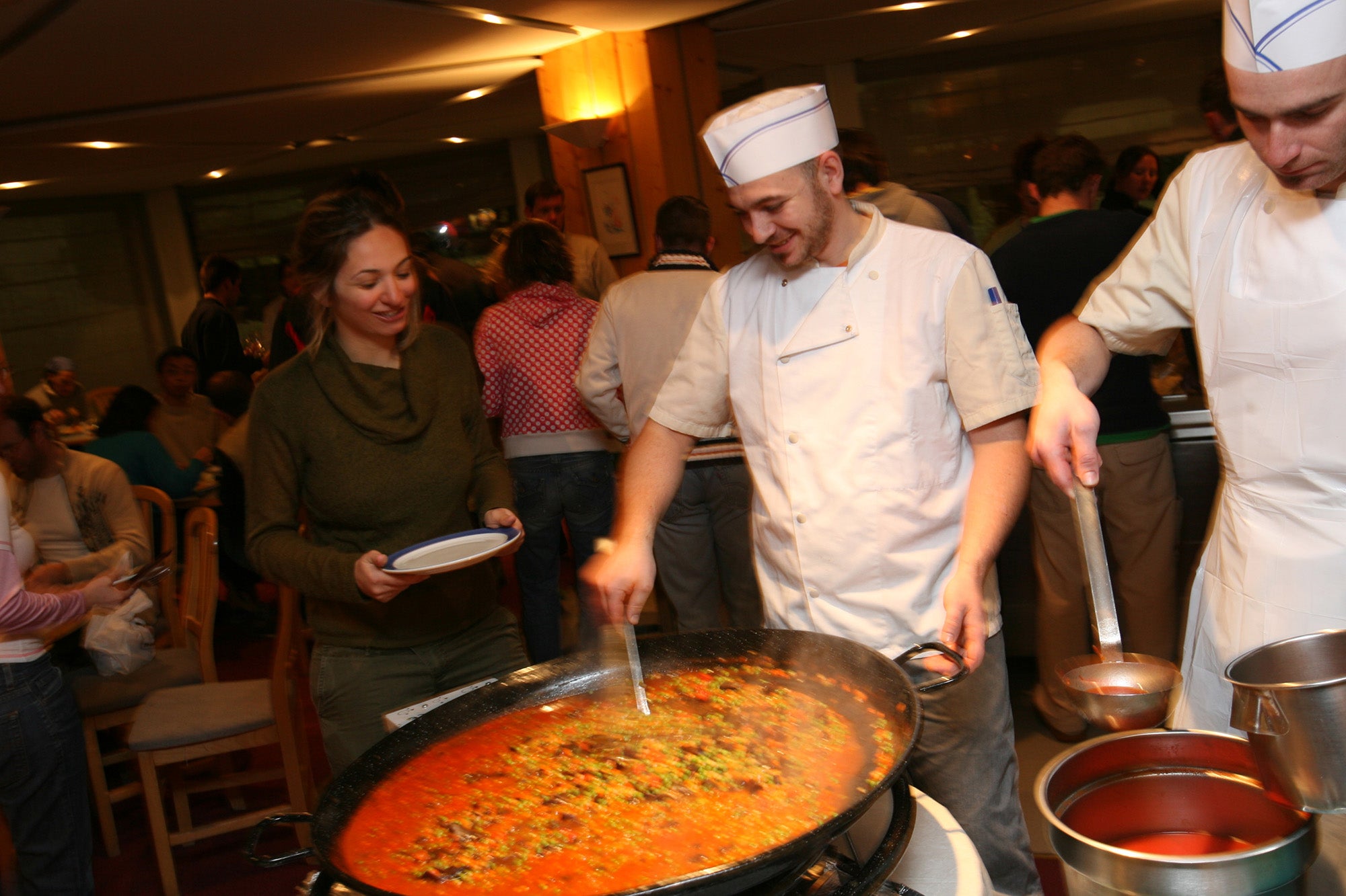 UCPA’s evening meals are plentiful and great quality