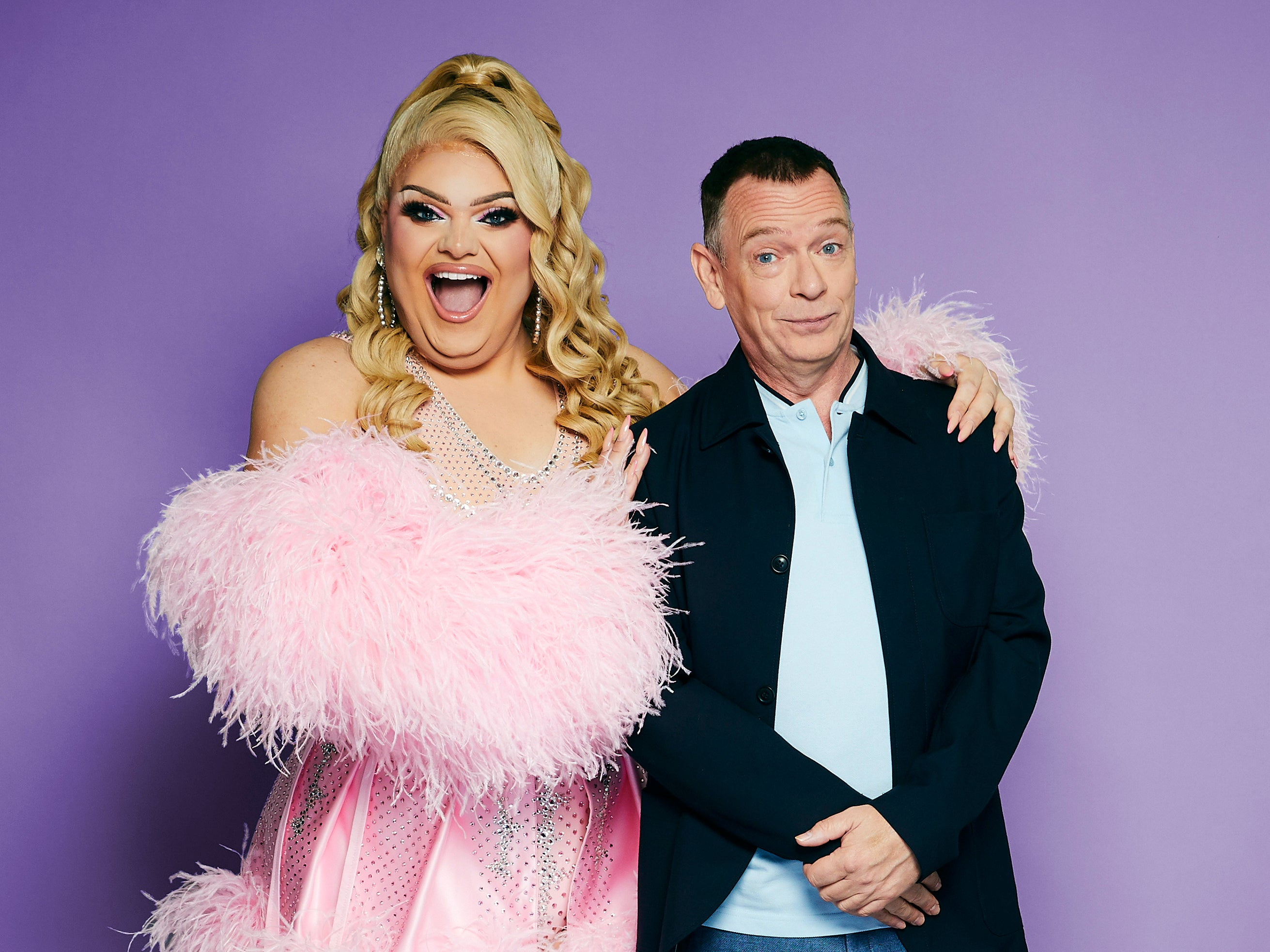 Kitty Scott-Claus and Adam Woodyatt on Queens for the Night