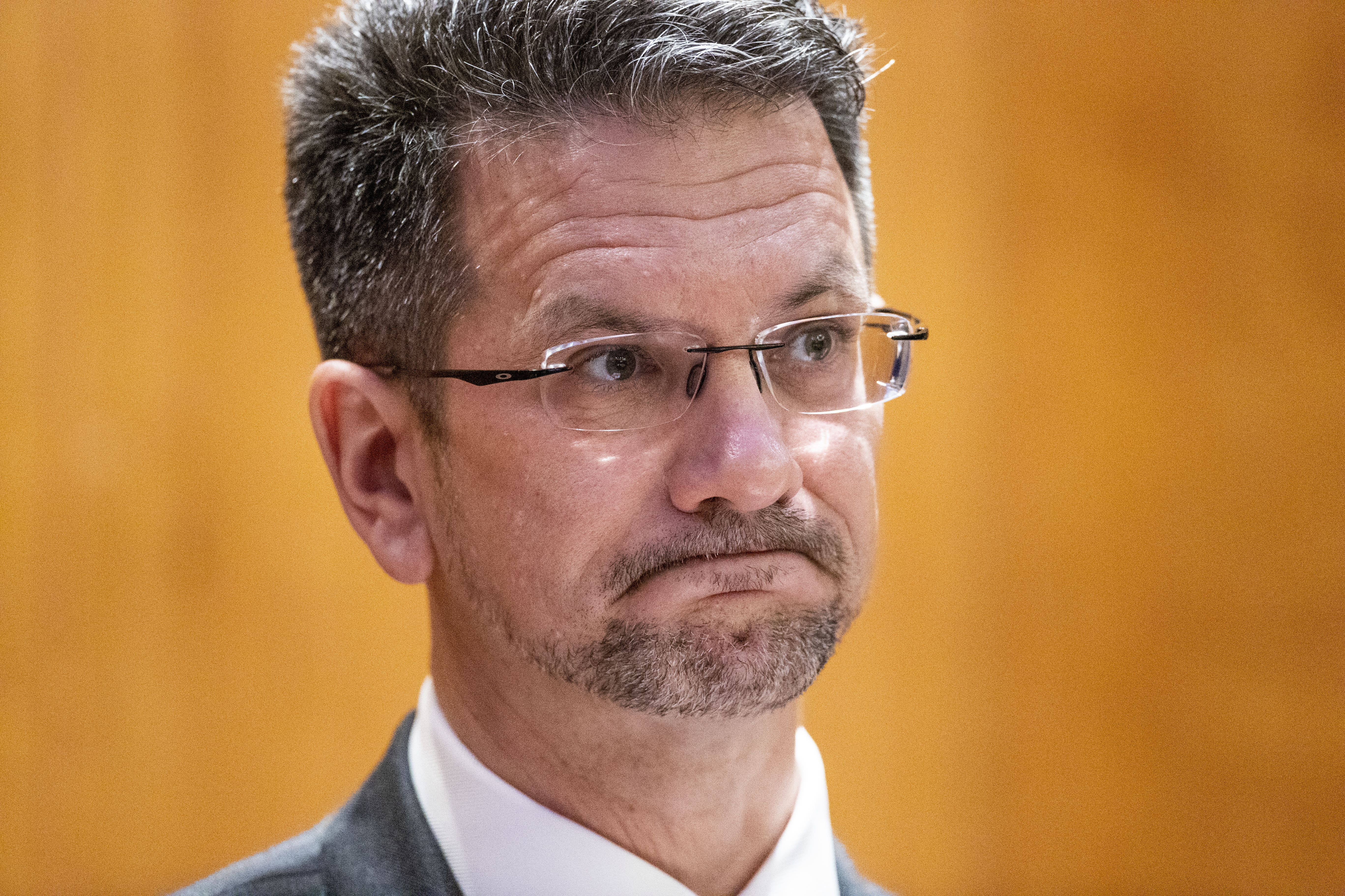 Northern Ireland Minister Steve Baker (Liam McBurney/PA)