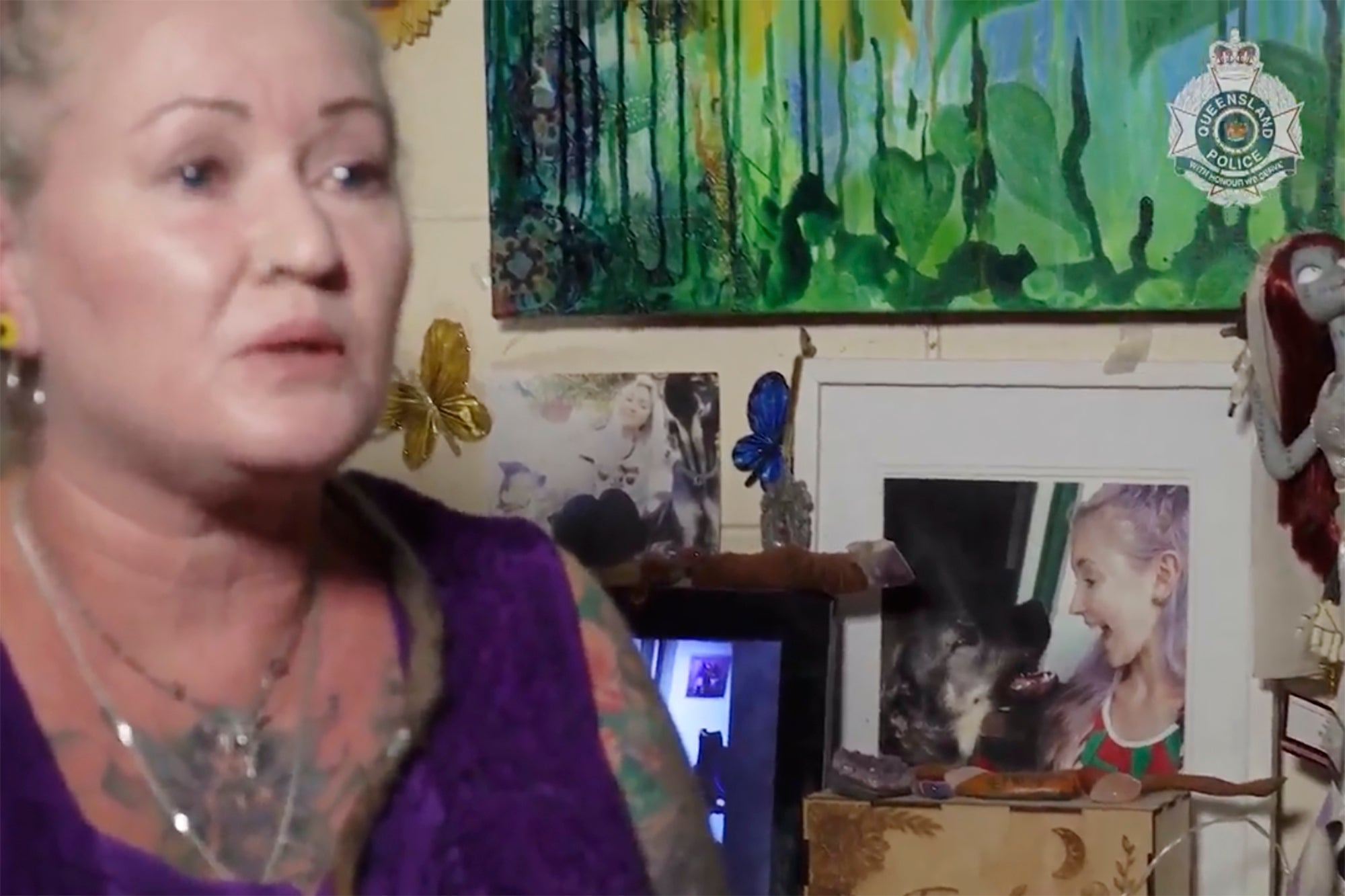 Toyah Cordingley’s mother Vanessa Gardiner speaks in Cairns, Australia, in November 2022