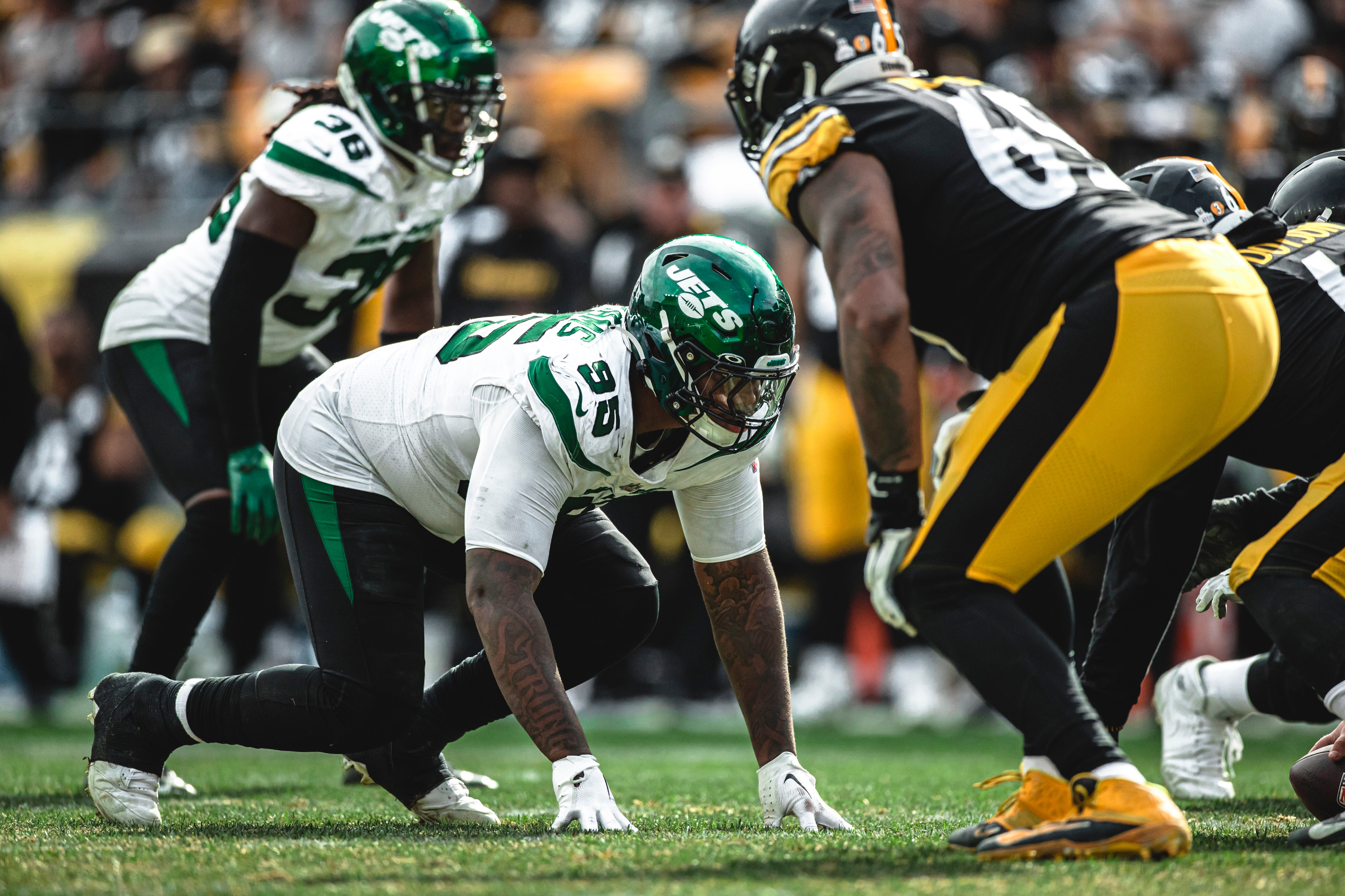 Quinnen Williams in action for the New York Jets