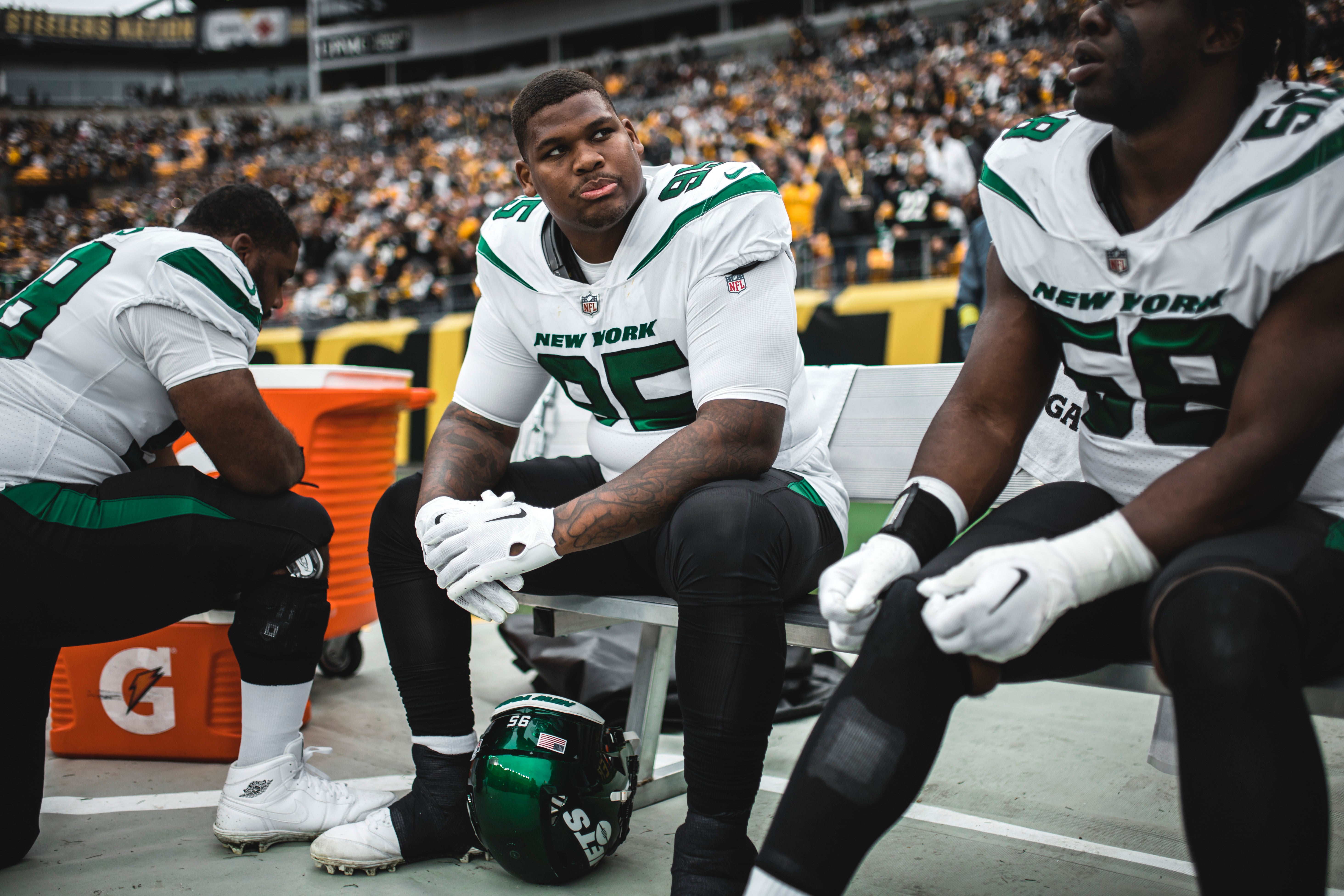 Quinnen Williams in action for the New York Jets