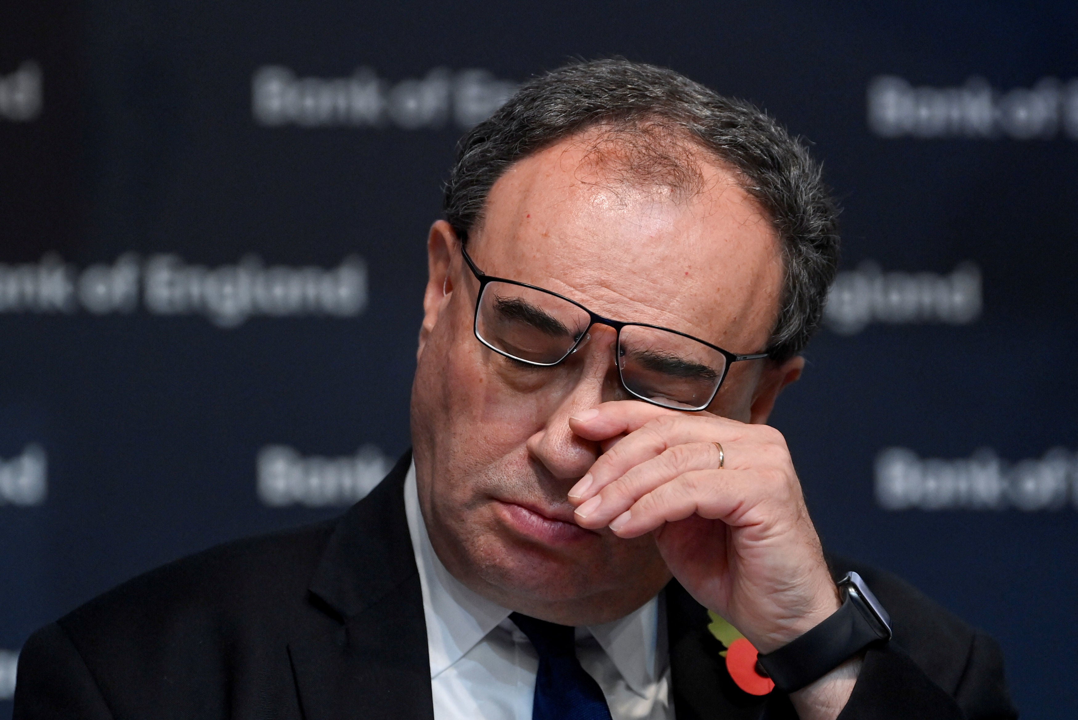 Bank of England governor Andrew Bailey said interest rate rises were needed to rein in inflation