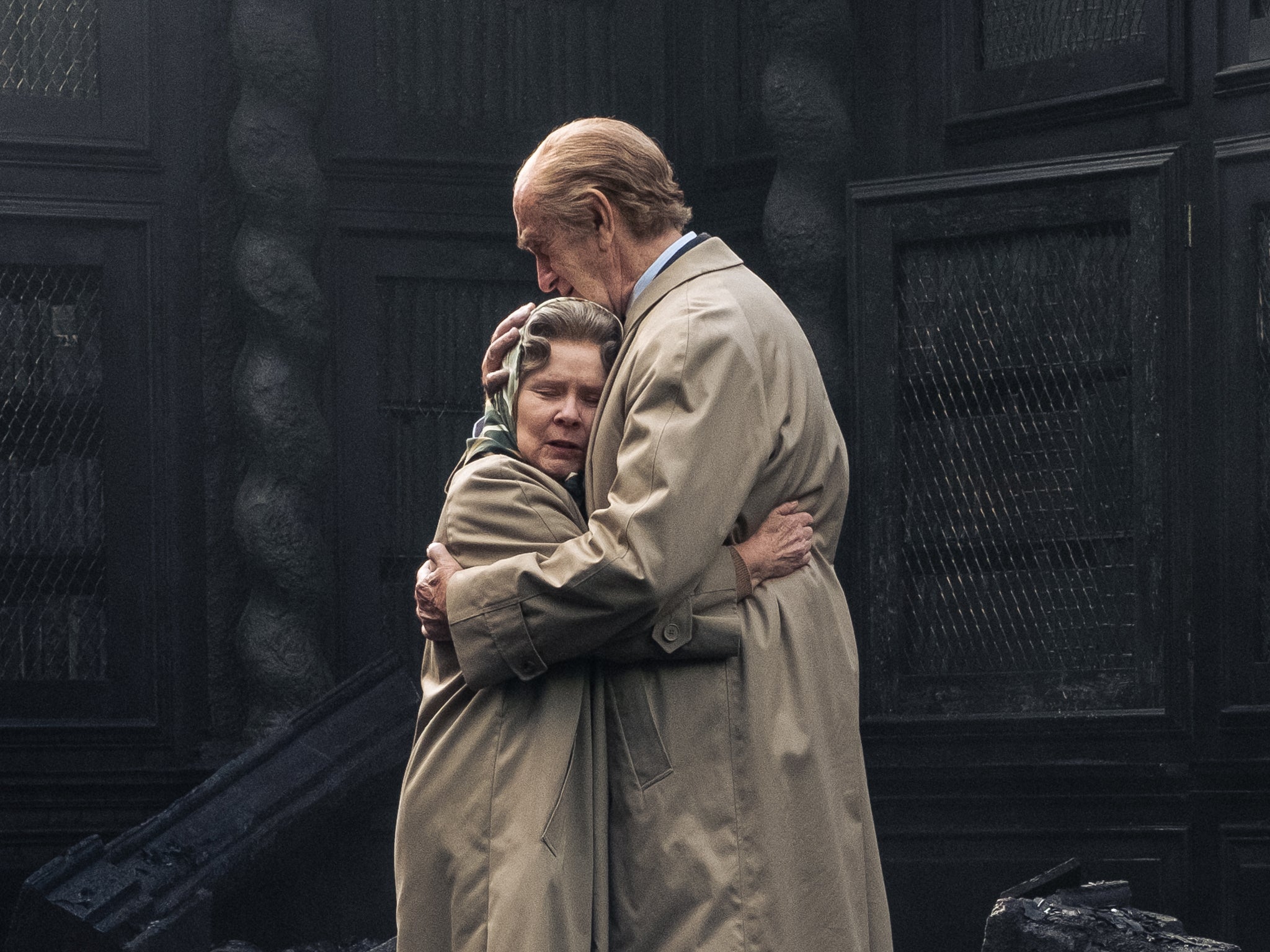 Imelda Staunton and Jonathan Pryce in Netflix’s ‘The Crown’