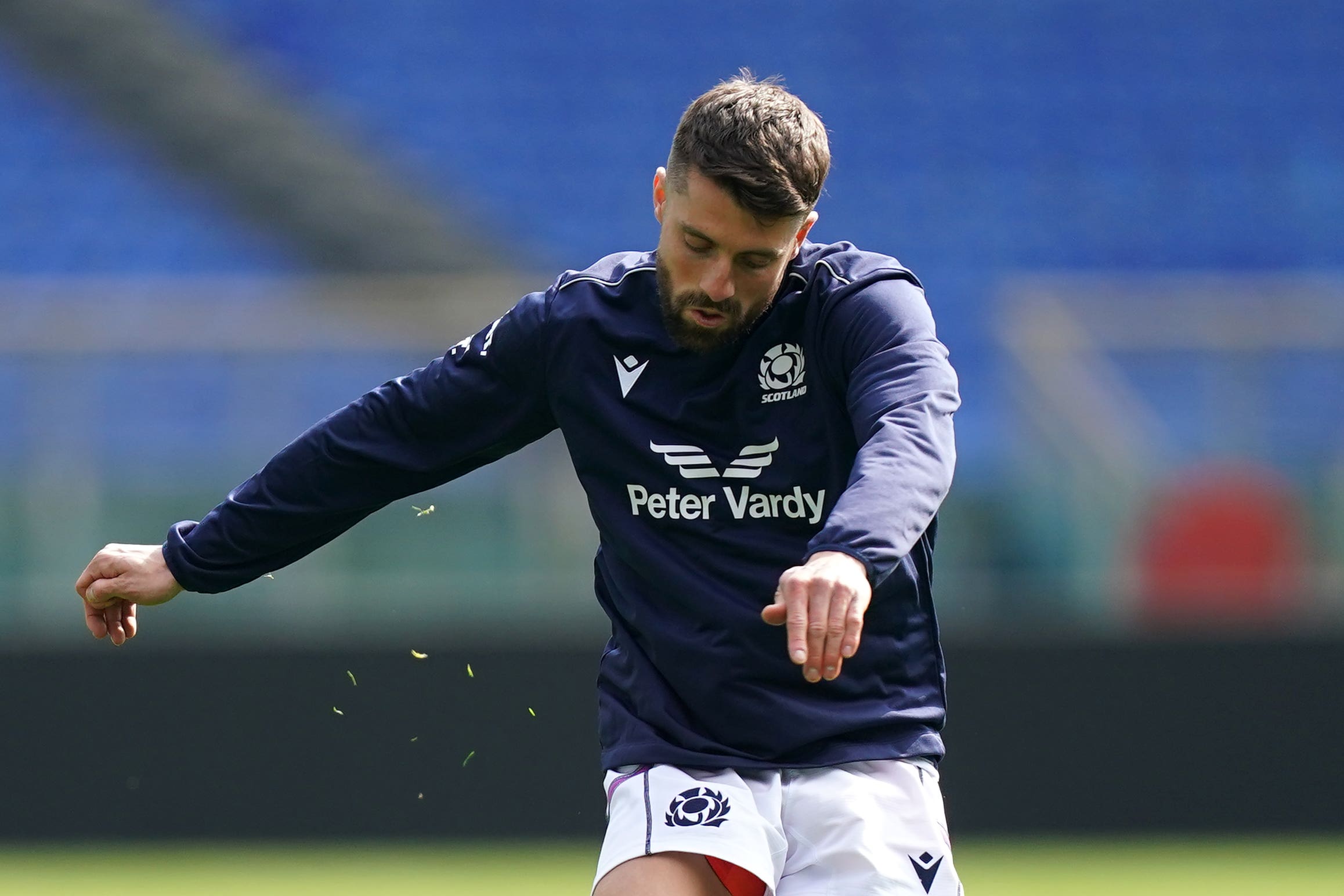 Adam Hastings starts at number 10 for Scotland against Fiji at Murrayfield (Mike Egerton/PA)