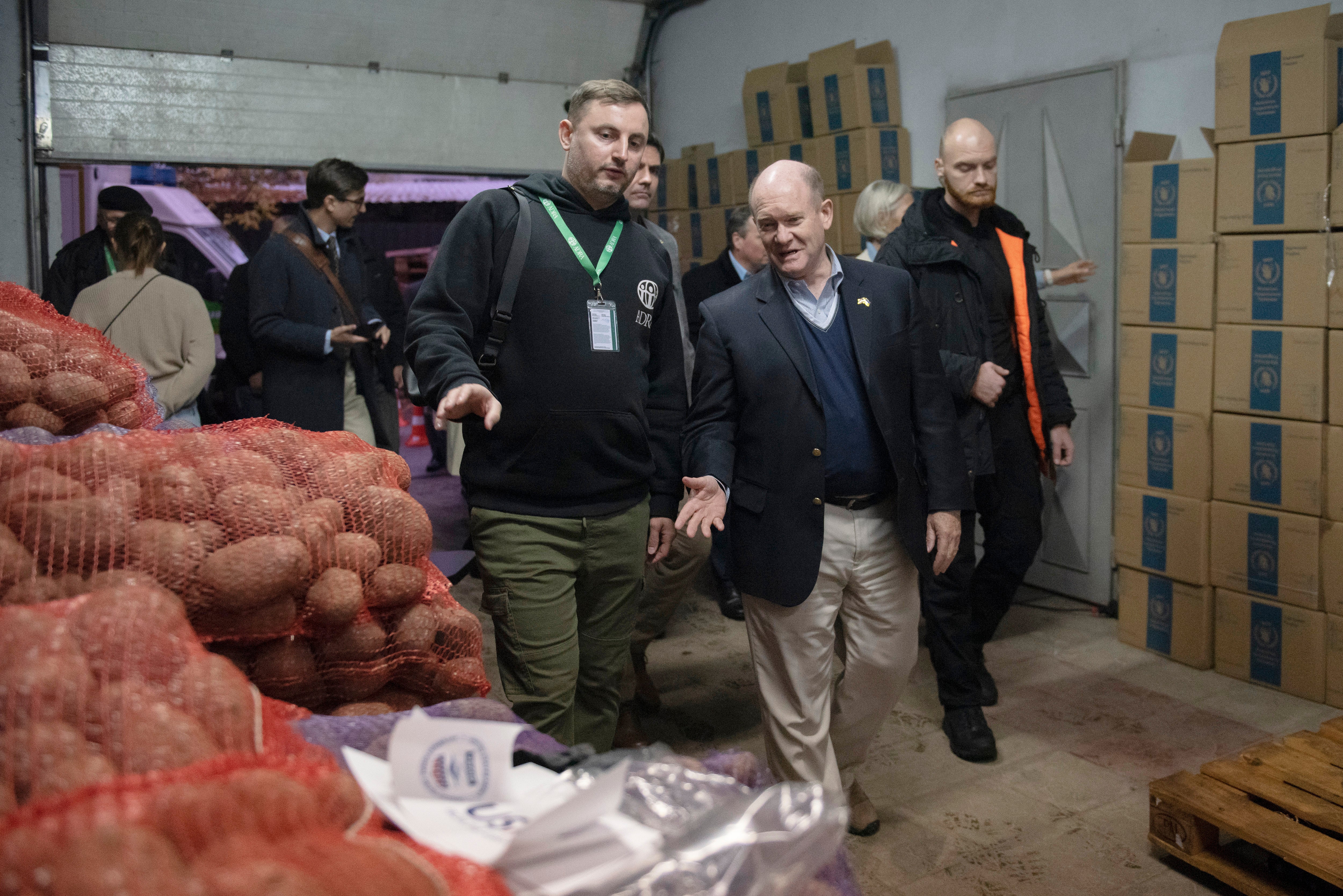 Russia Ukraine War US Senators Visit