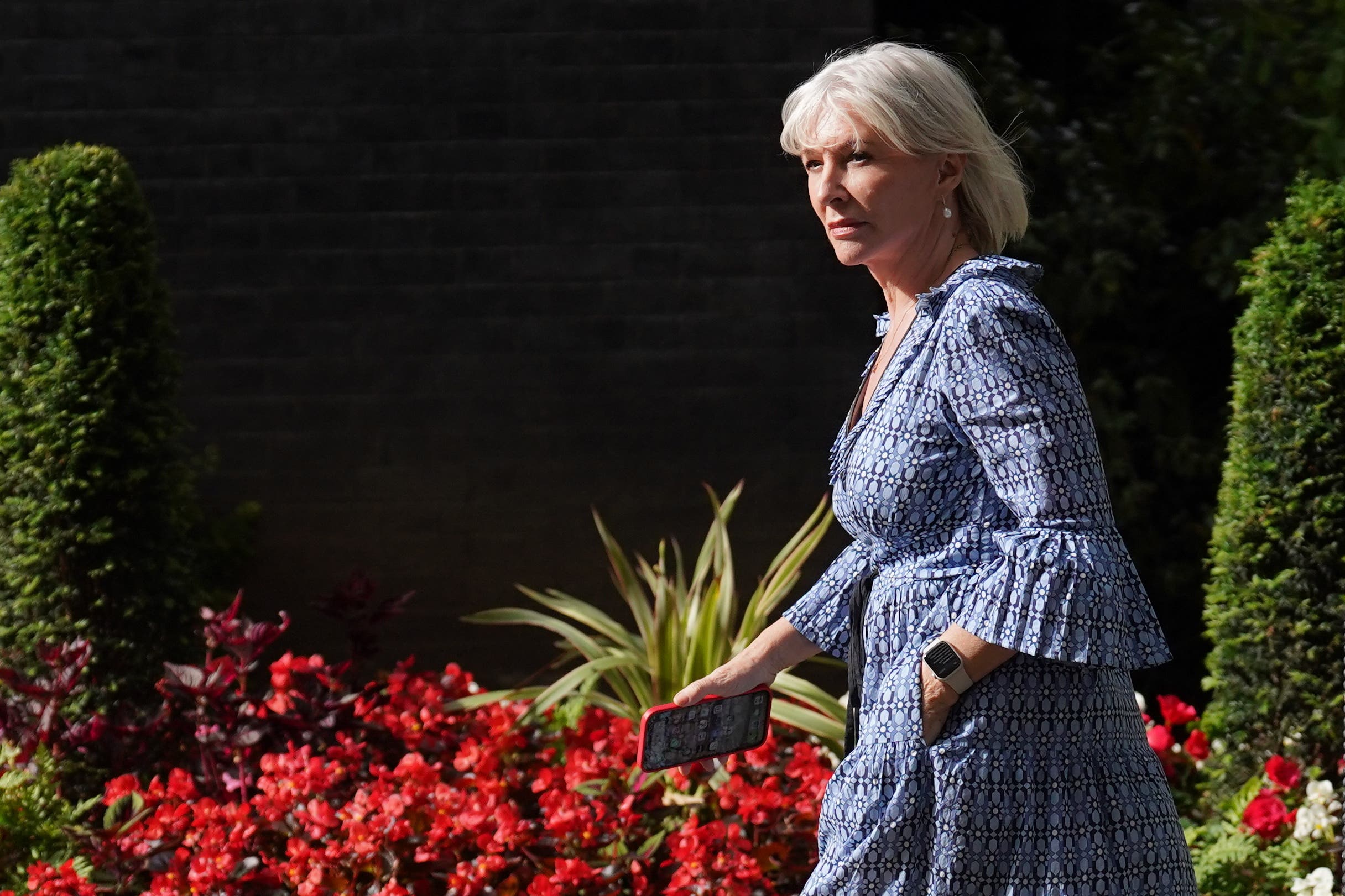 Former Culture Secretary Nadine Dorries was among the thousands of hopefuls queuing online for tickets for next year’s Glastonbury festival on Thursday (Stefan Rousseau/PA)