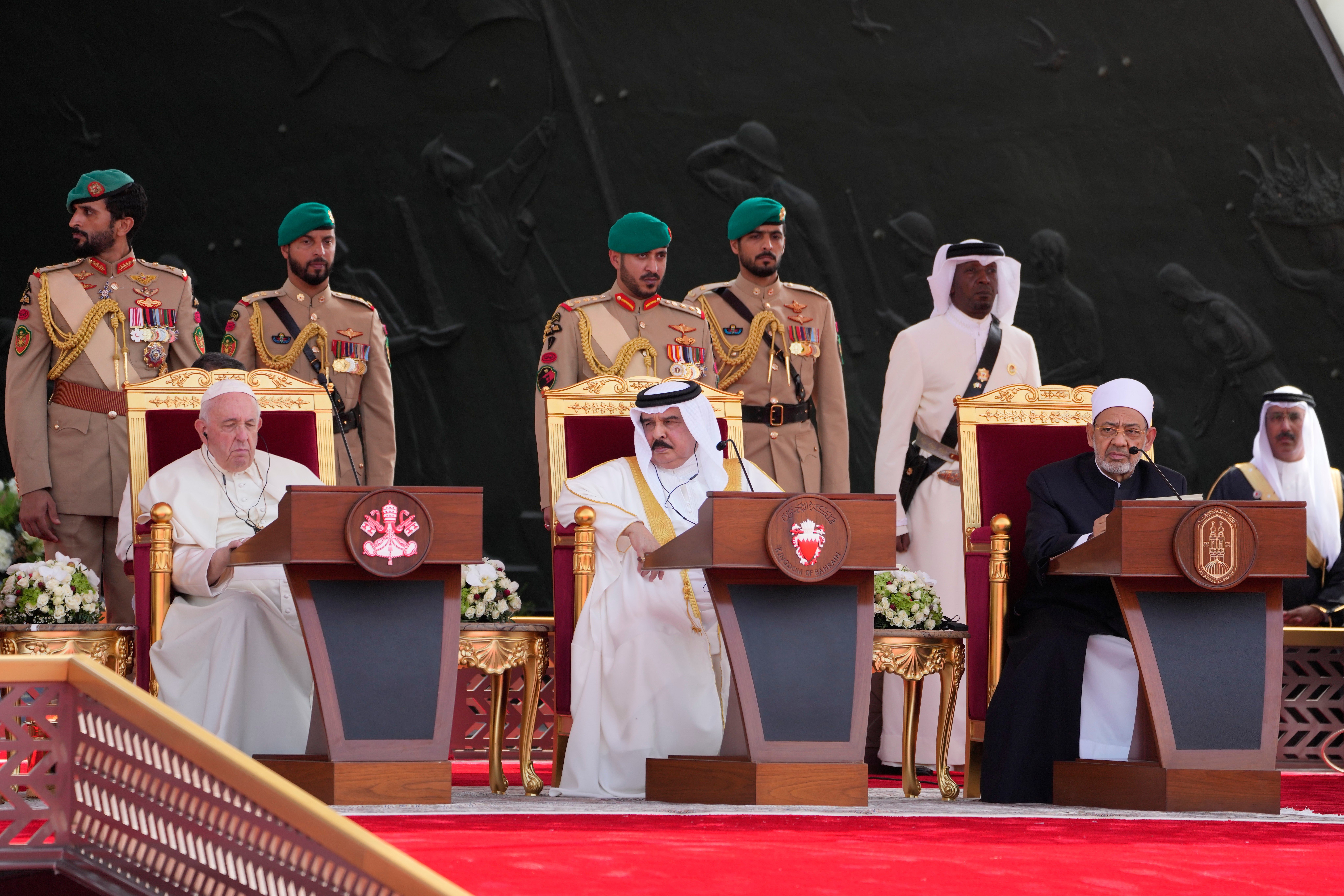 Bahrain Pope