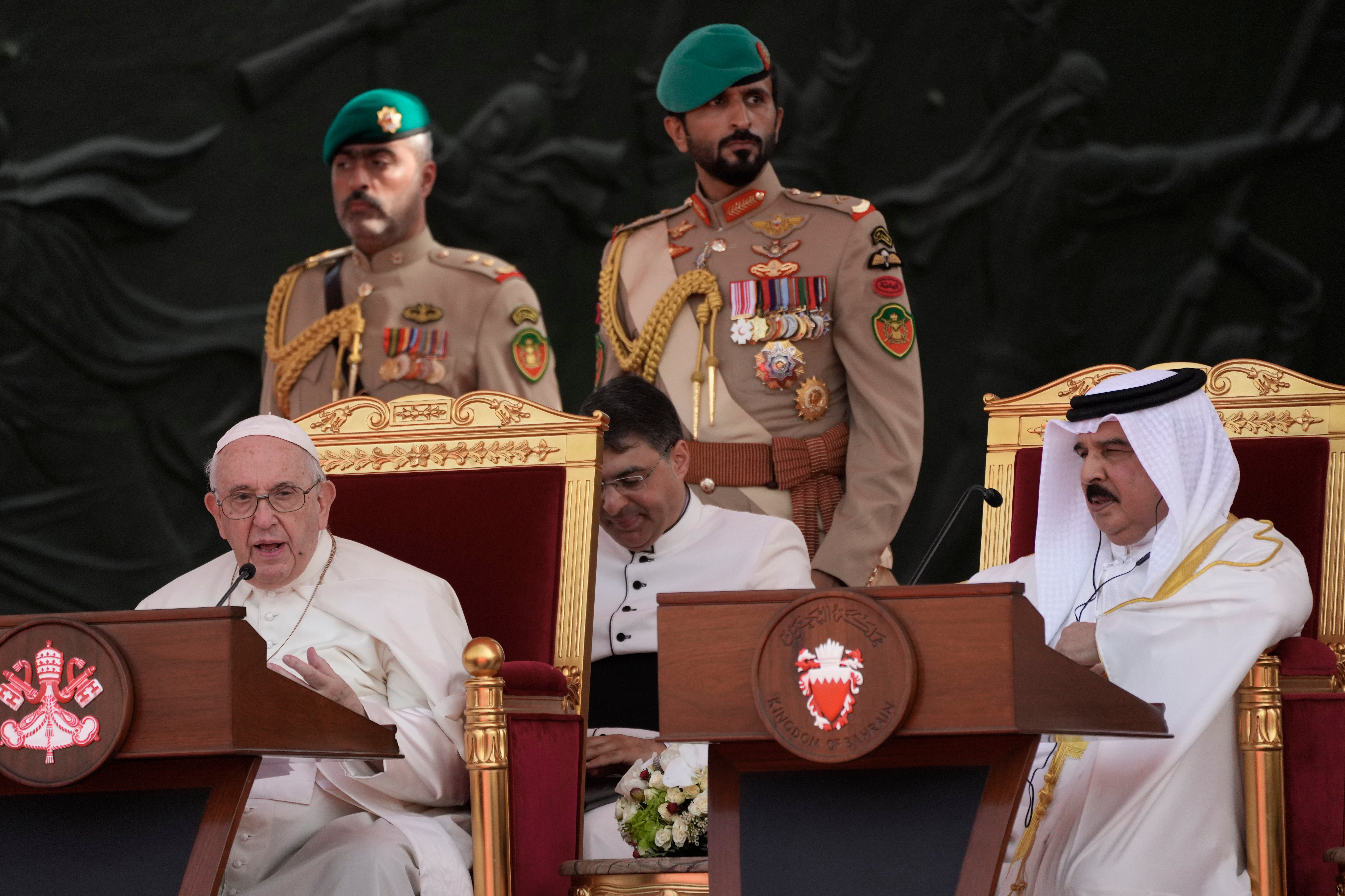 Bahrain Pope