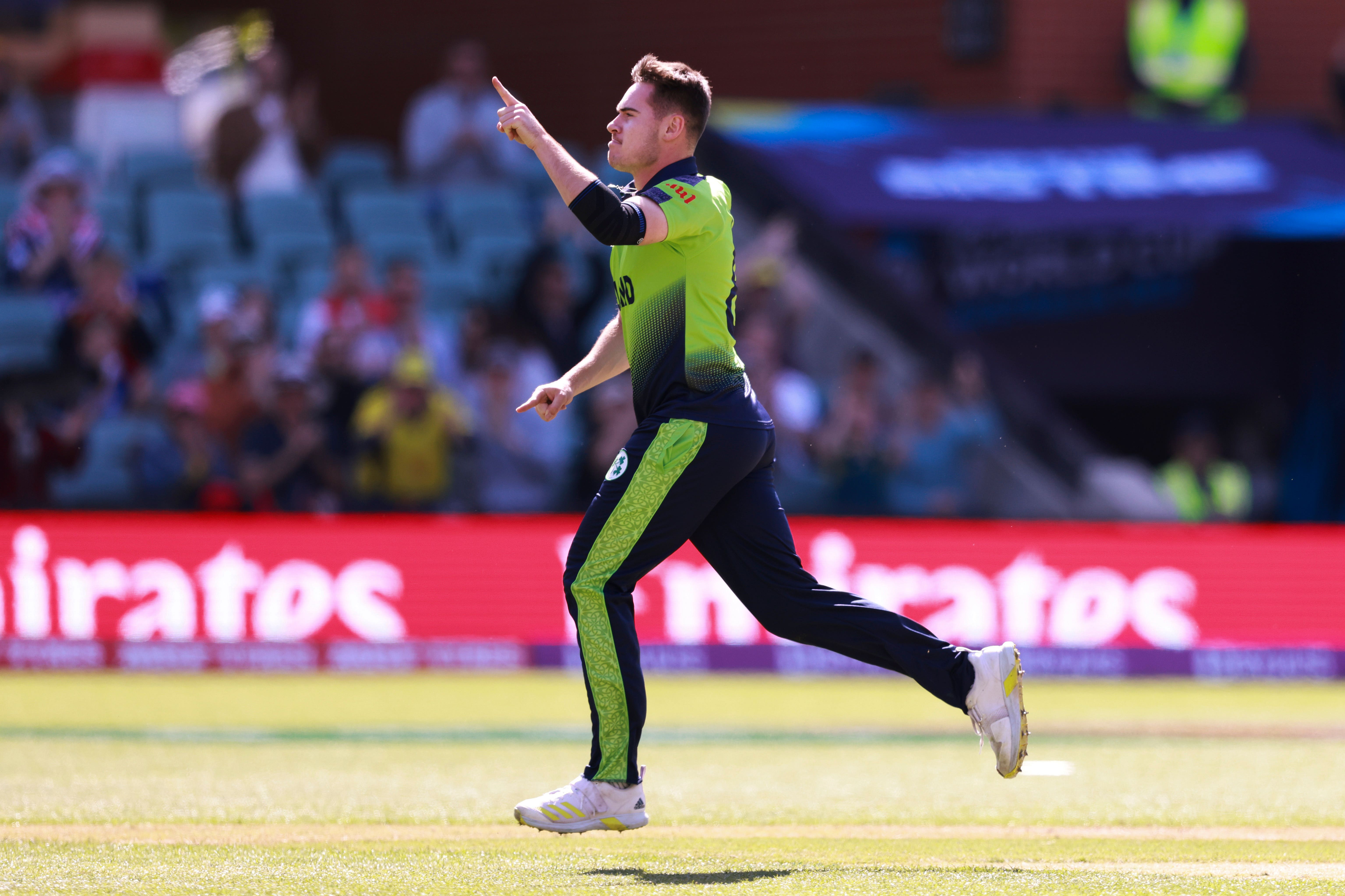 Left-arm seamer Josh Little took a hat-trick but Ireland were beaten by New Zealand