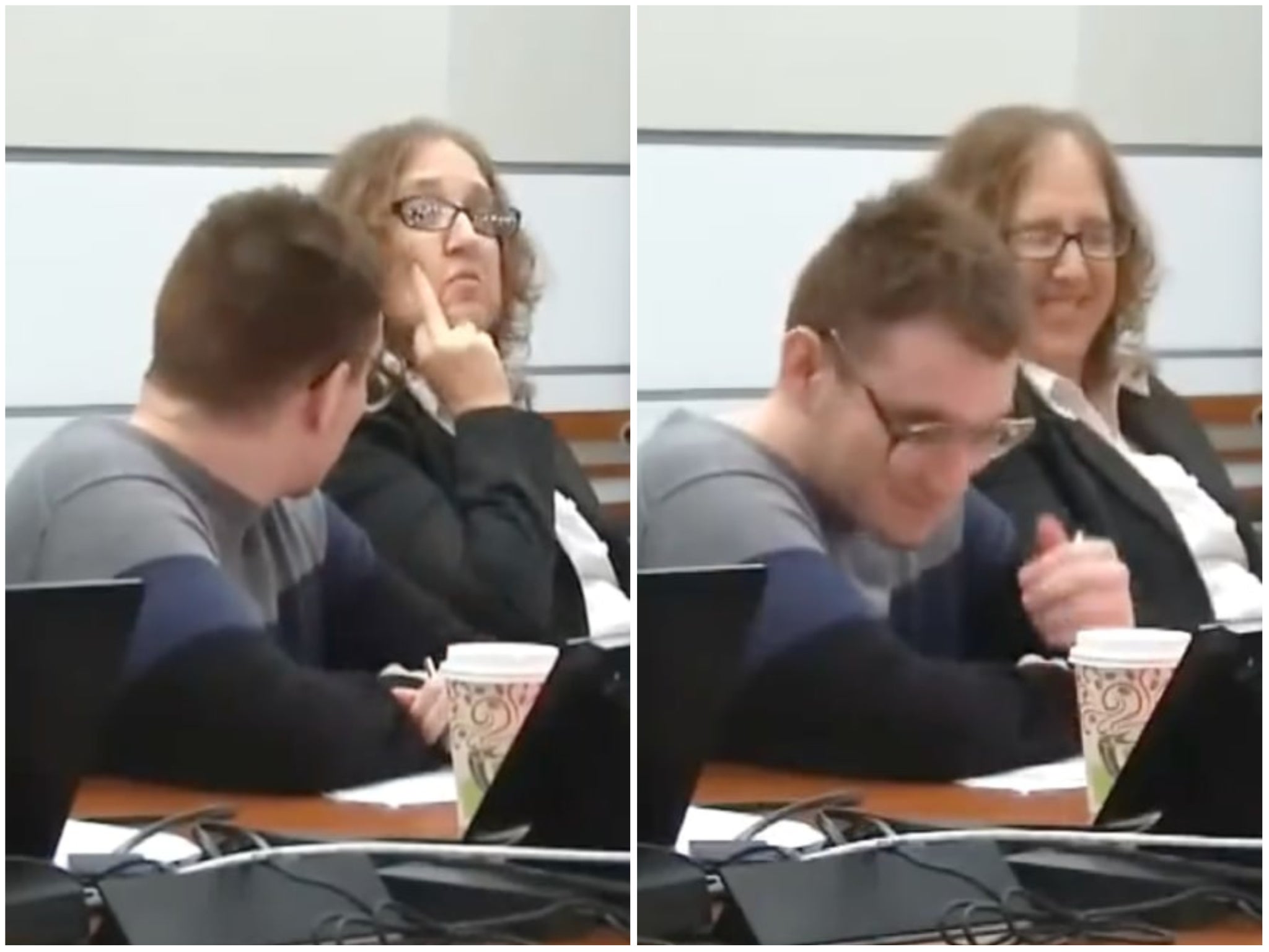 Nikolas Cruz defence lawyer investigated after being filmed ‘flipping the bird’ in Parkland hearing