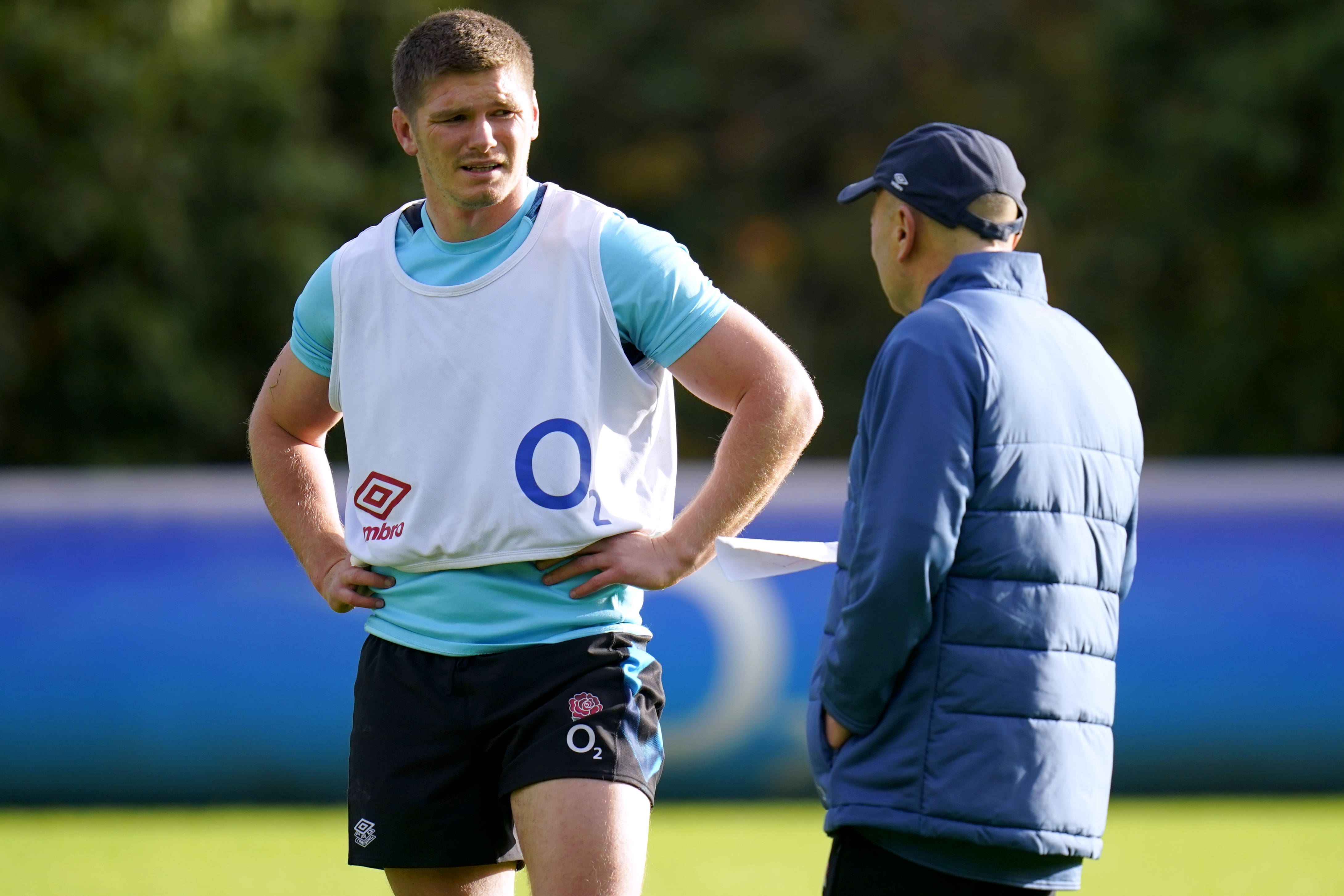 Owen Farrell will skipper Eddie Jones’ side for the first time in a year