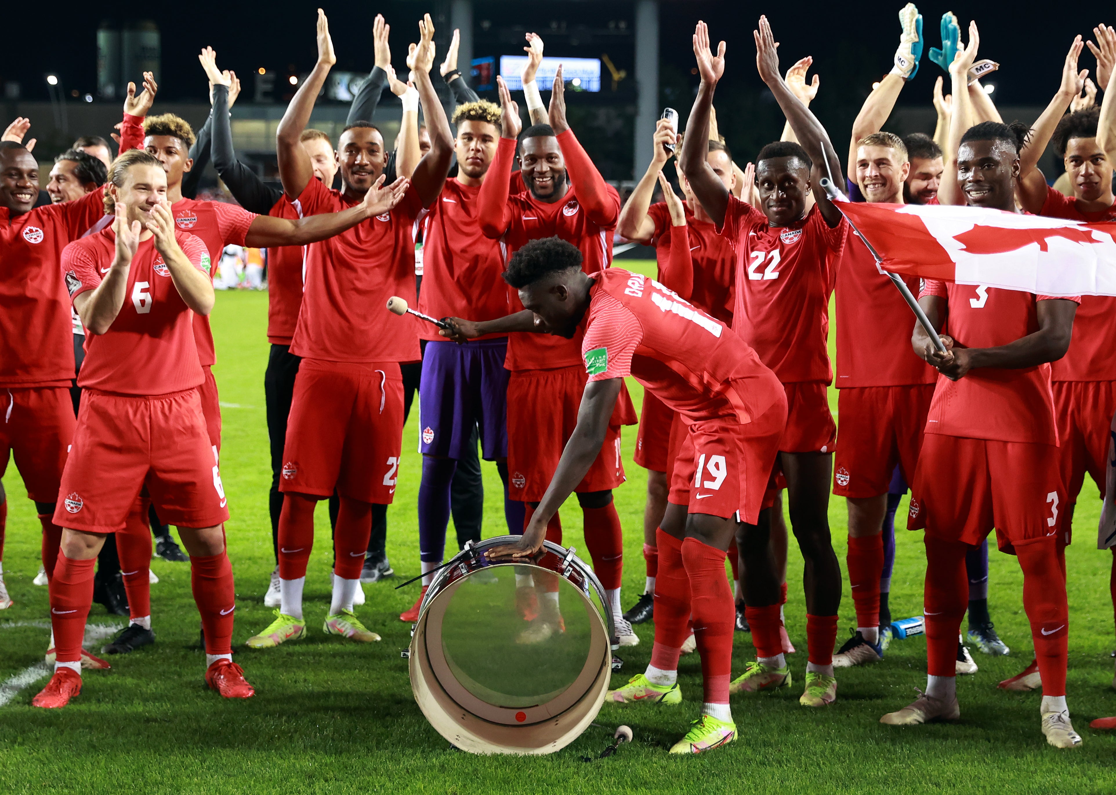 Davies helped Canada qualify for the World Cup for the first time since 1986, and just the second time ever