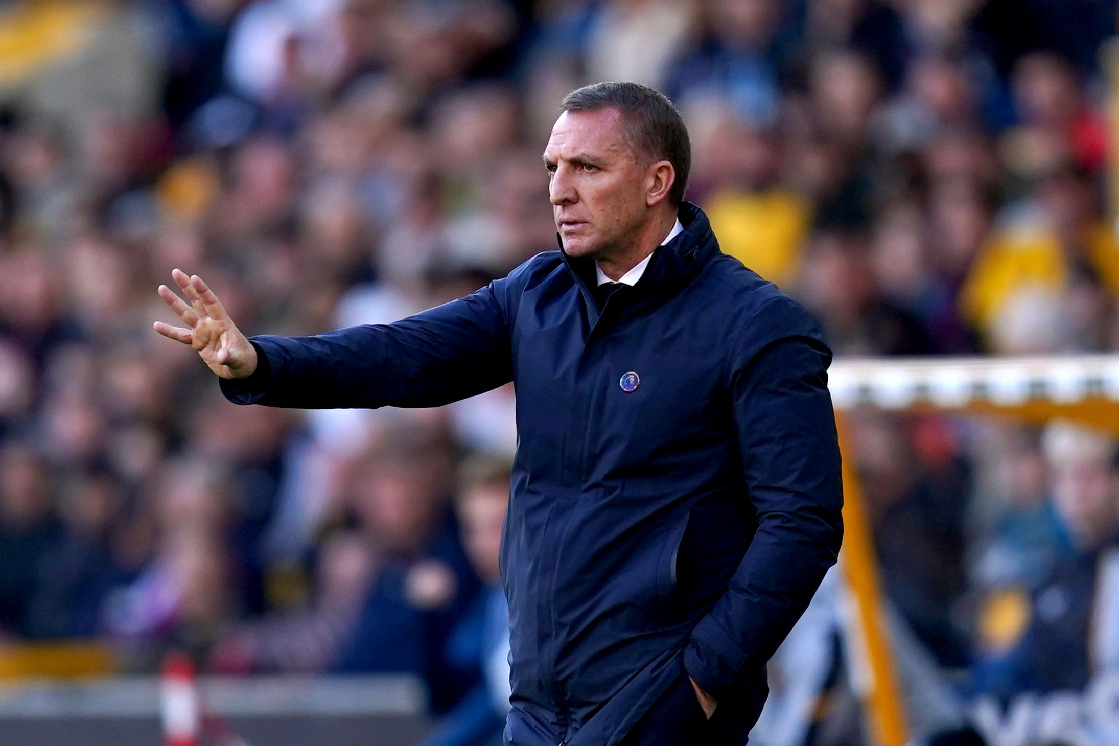 Leicester manager Brendan Rodgers wants his players to go to the World Cup (Nick Potts/PA)