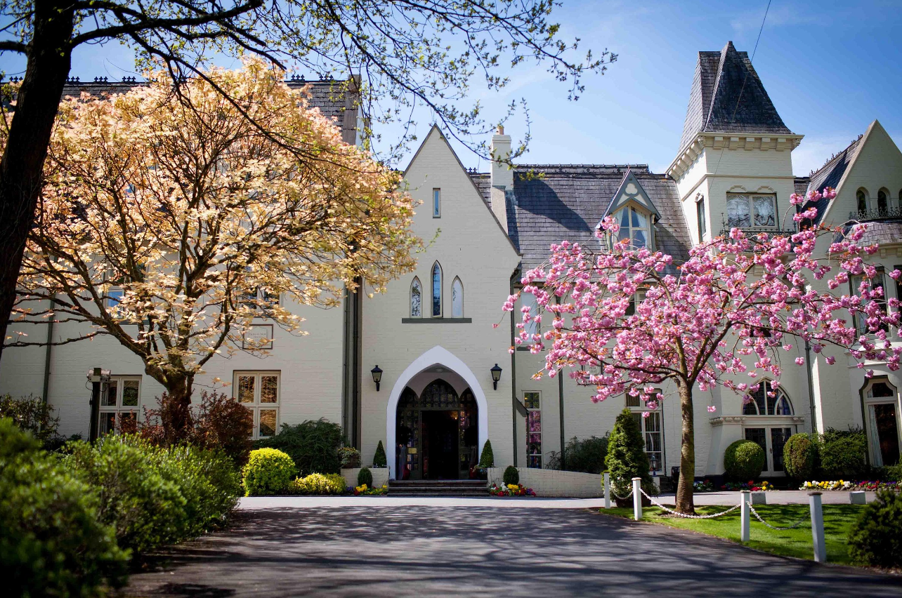 This Victorian villa comes with lovingly tended mature gardens and lots of little neo-Gothic frills