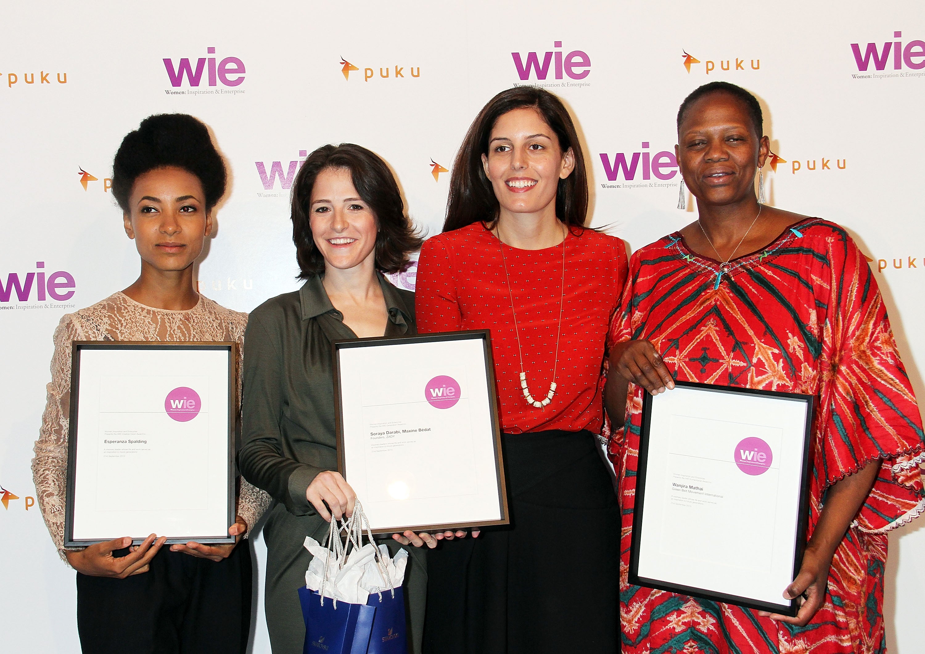 Wanjira Mathai, far right, is a Kenyan environmentalist, and the managing director of the Africa division of the World Resources Institute