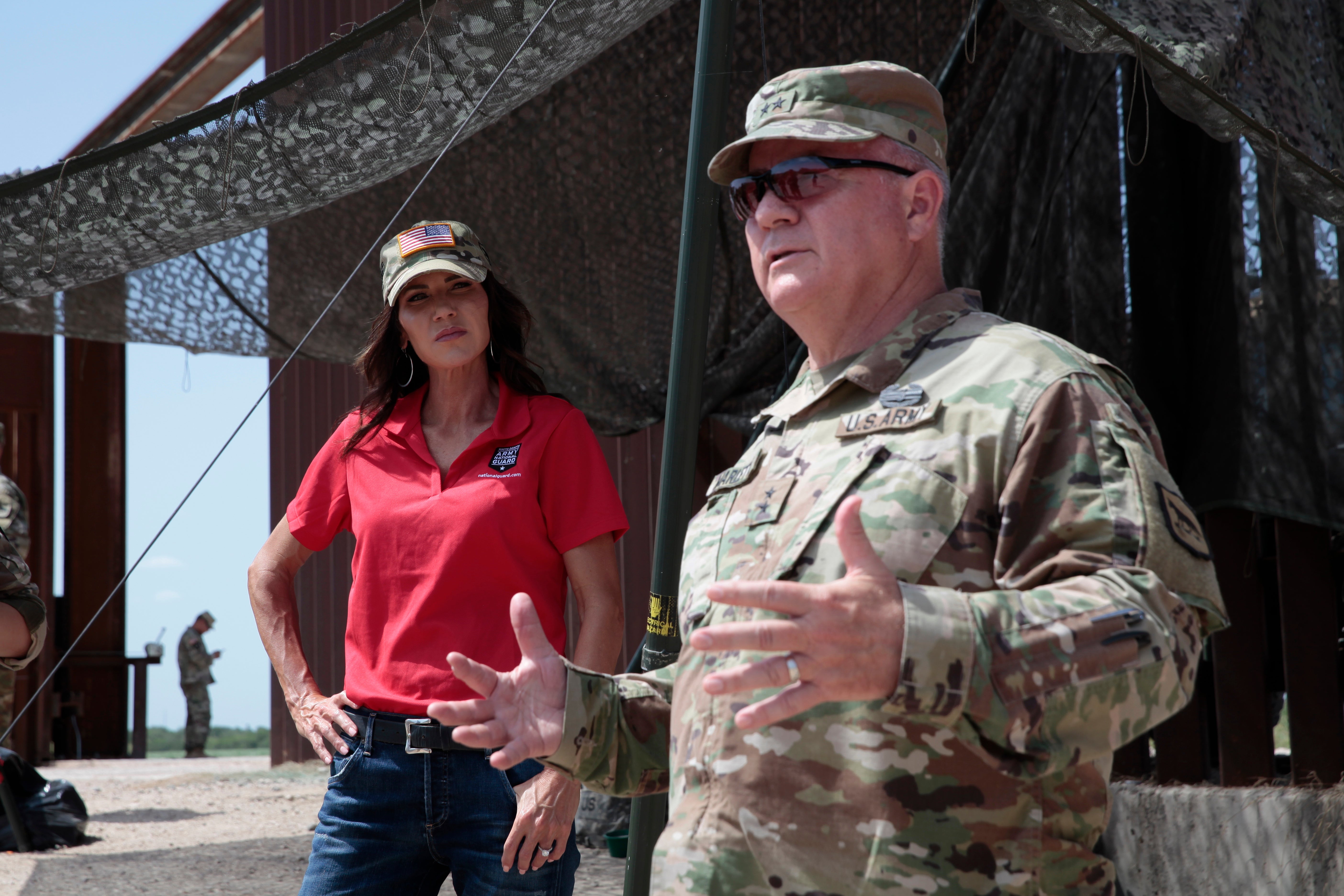 Border South Dakota National Guard