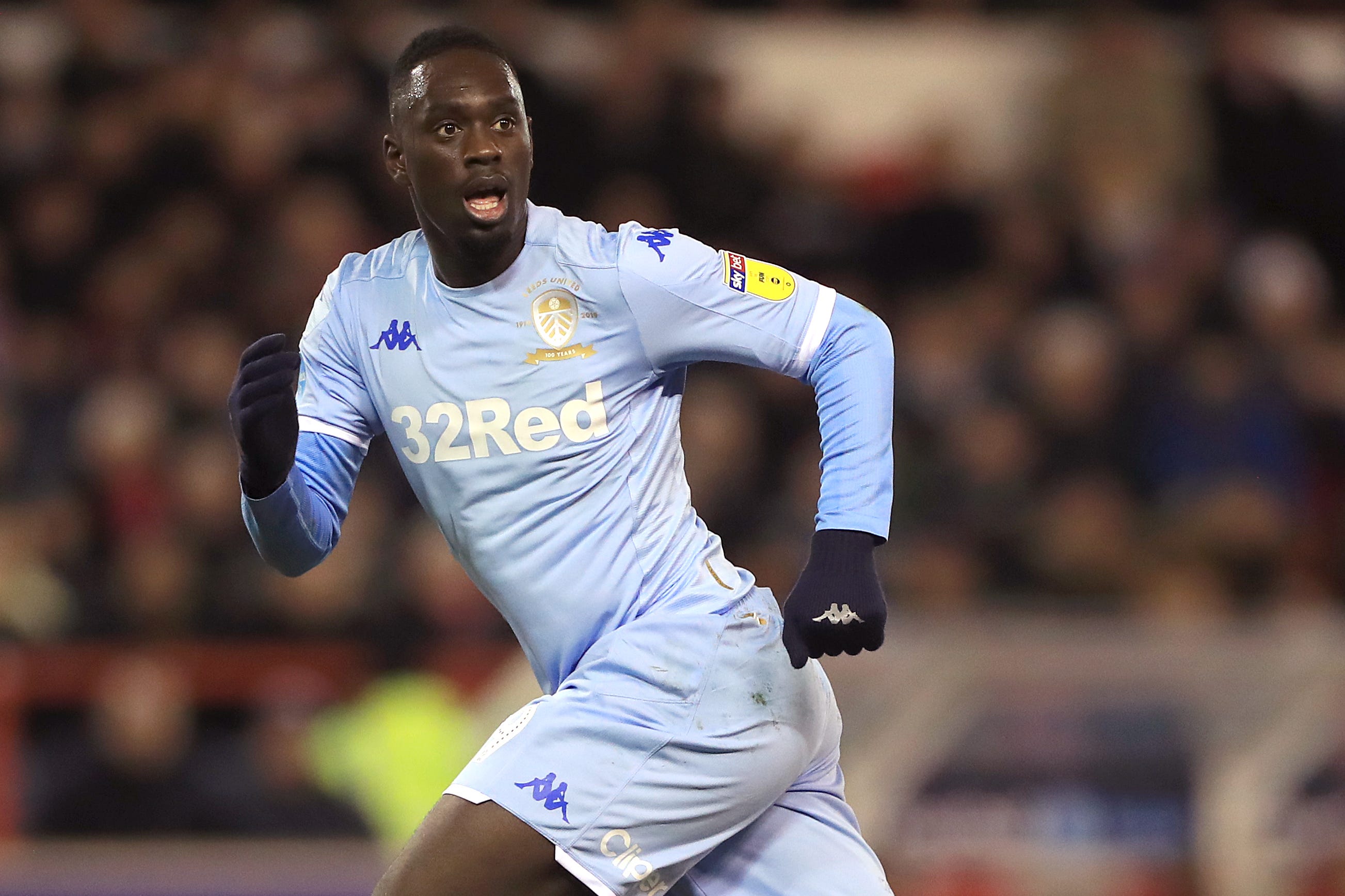 Jean-Kevin Augustin in action for Leeds (Mike Egerton/PA)