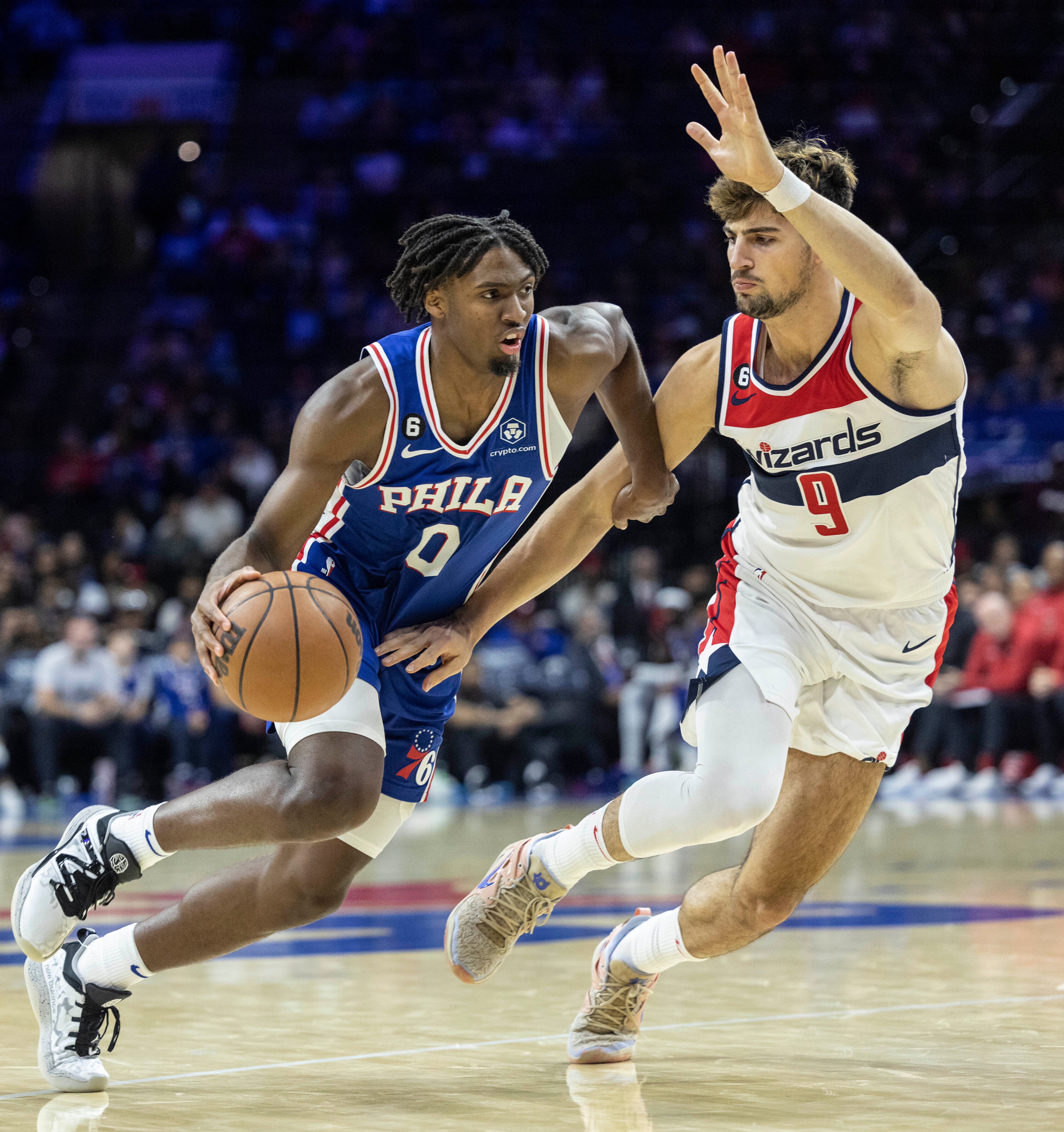 Wizards 76ers Basketball