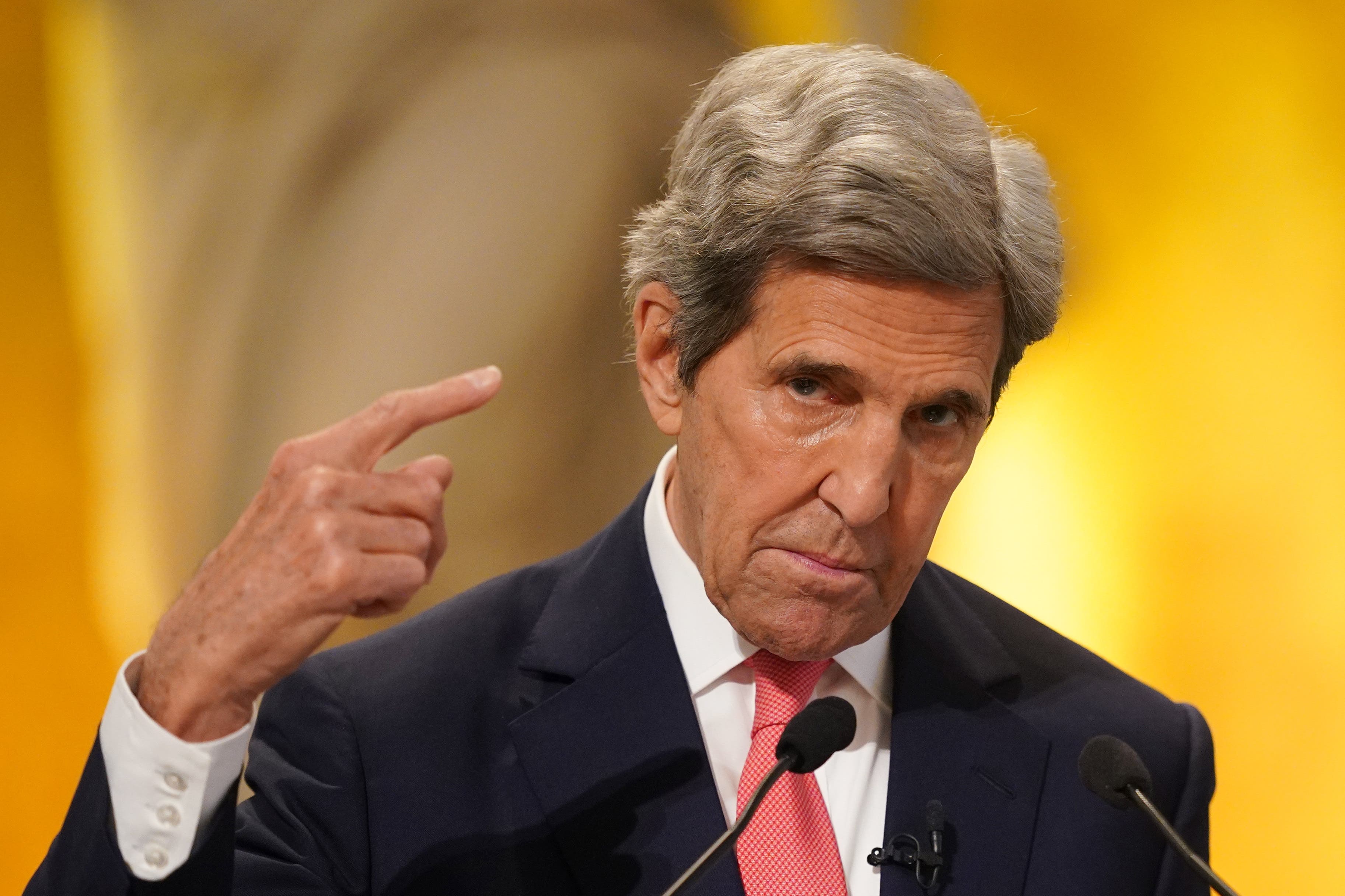 John Kerry said countries which are bigger users of fossil fuels have a greater responsibility (Yui Mok/PA)