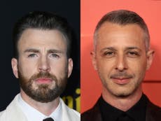 Chris Evans reacts to Jeremy Strong’s Captain America body double revelation 