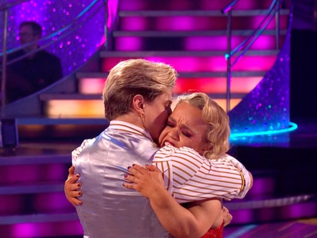 Strictly’s Ellie Simmonds asks Nikita Kuzmin if her performance ‘was OK’