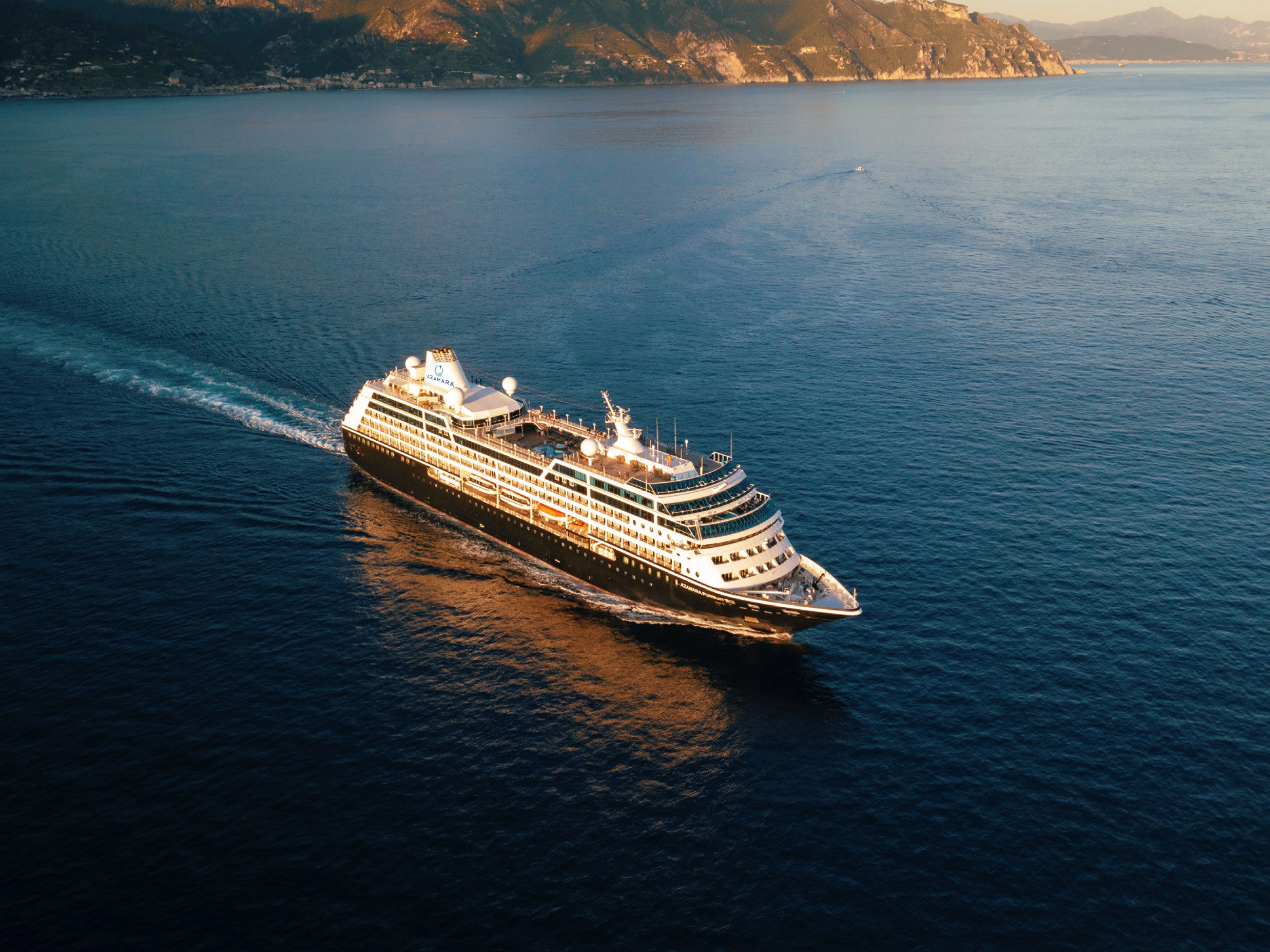 Medium-sized Azamara provides long stays in smaller ports