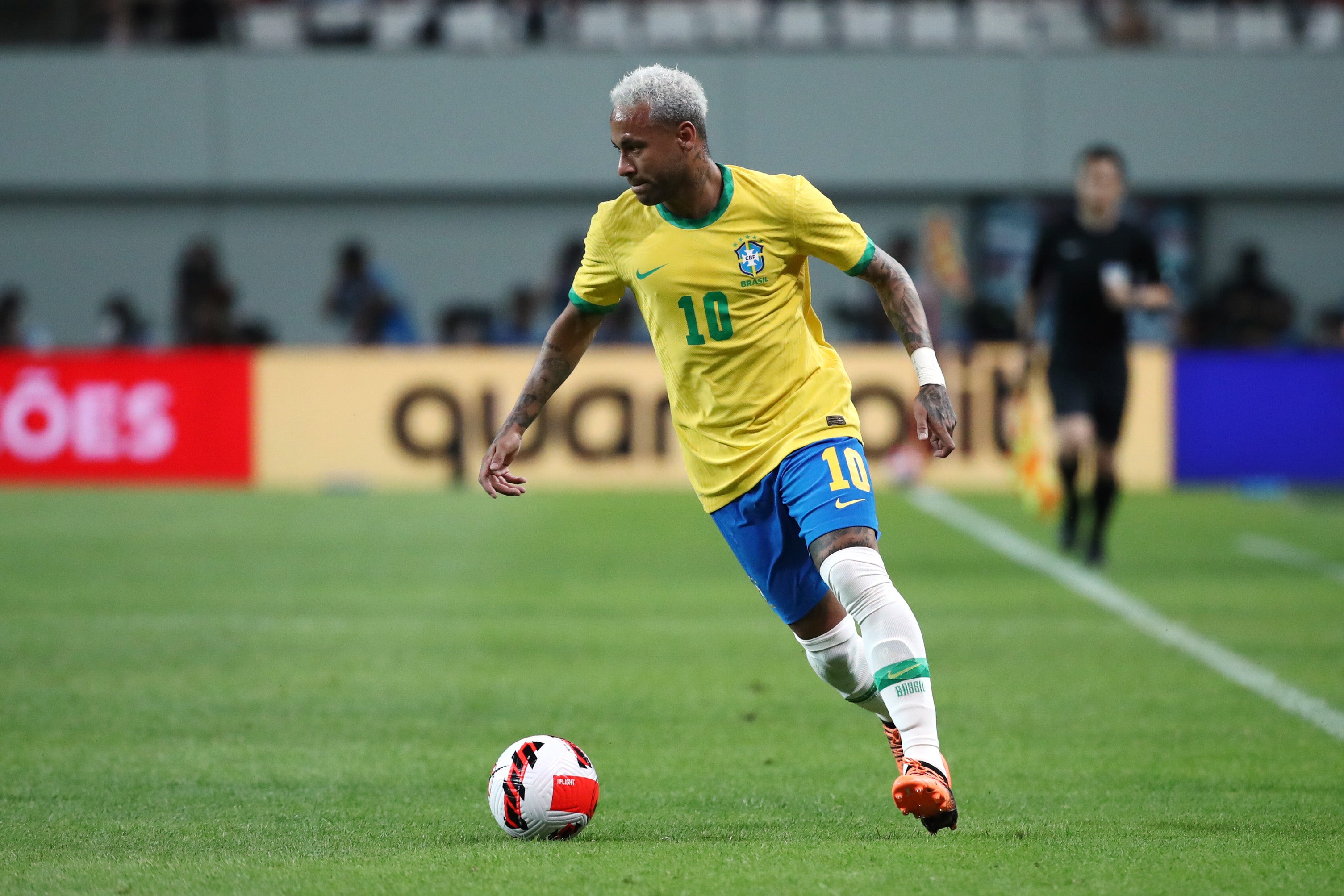 Neymar is the star of a Brazil squad that are bookies’ favourites